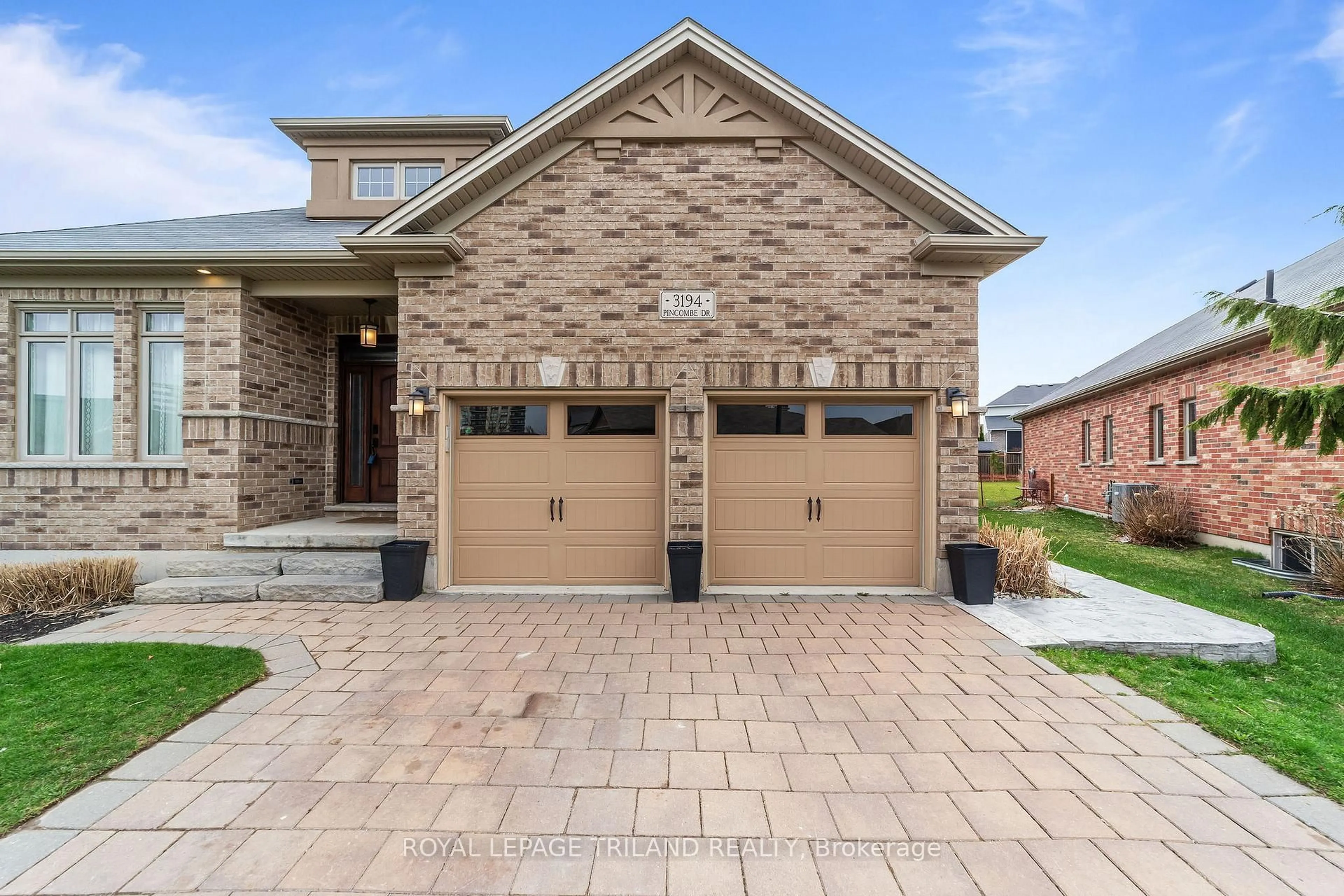 Home with brick exterior material, street for 3194 Pincombe Dr, London South Ontario N6L 0B4