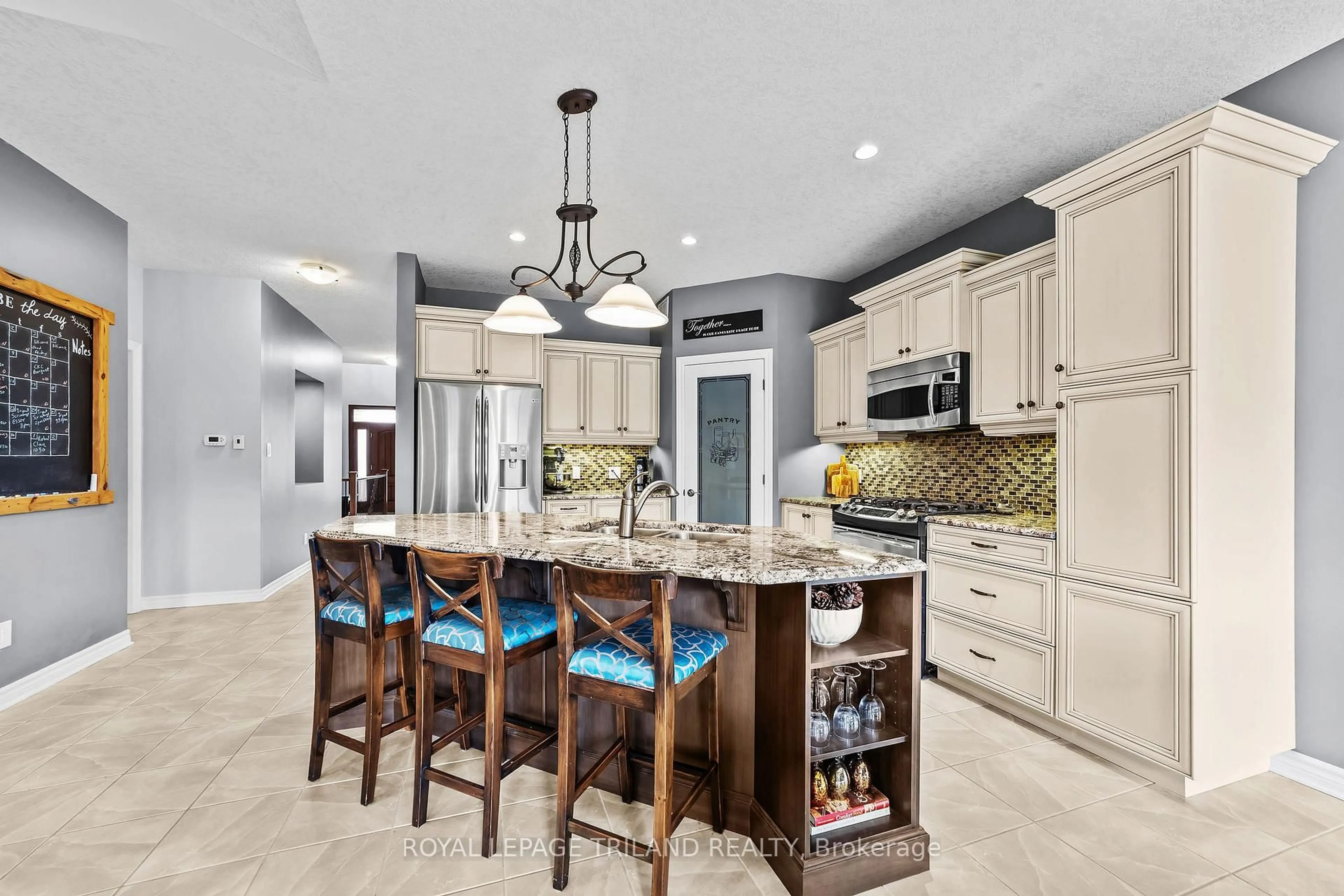 Contemporary kitchen, ceramic/tile floor for 3194 Pincombe Dr, London South Ontario N6L 0B4
