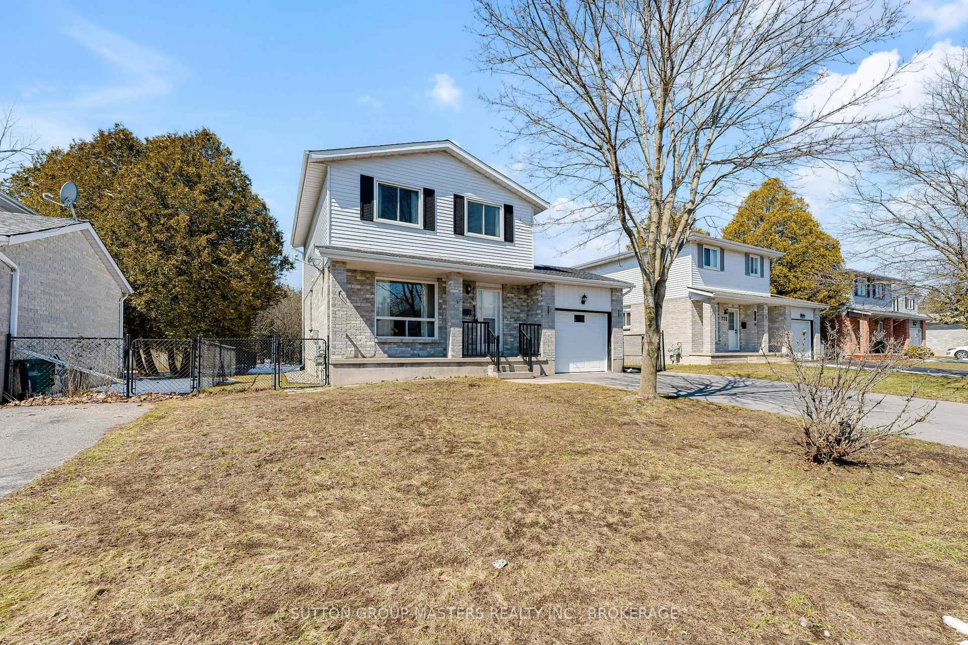 Home with vinyl exterior material, street for 734 Cedarwood Dr, Kingston Ontario K7P 2J1