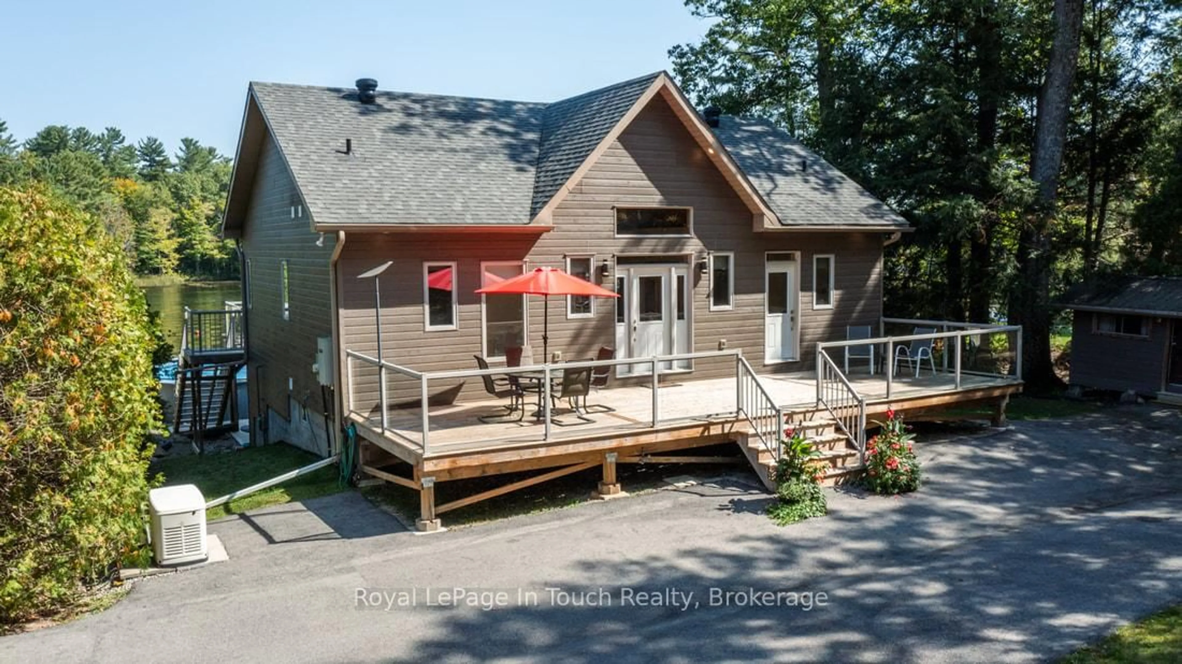 A pic from outside/outdoor area/front of a property/back of a property/a pic from drone, street for 149 JOHN BUCHLER Rd, Georgian Bay Ontario L0K 1S0