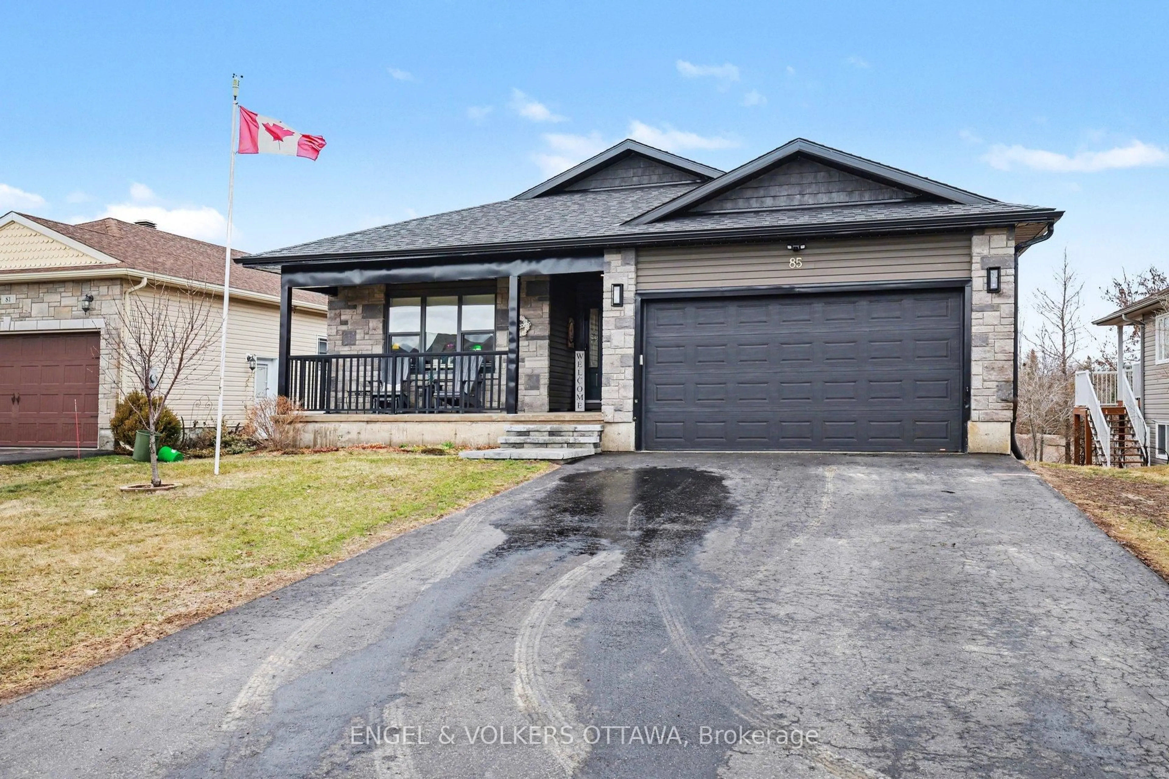 Home with brick exterior material, street for 85 Otteridge Ave, Renfrew Ontario K7V 0A1