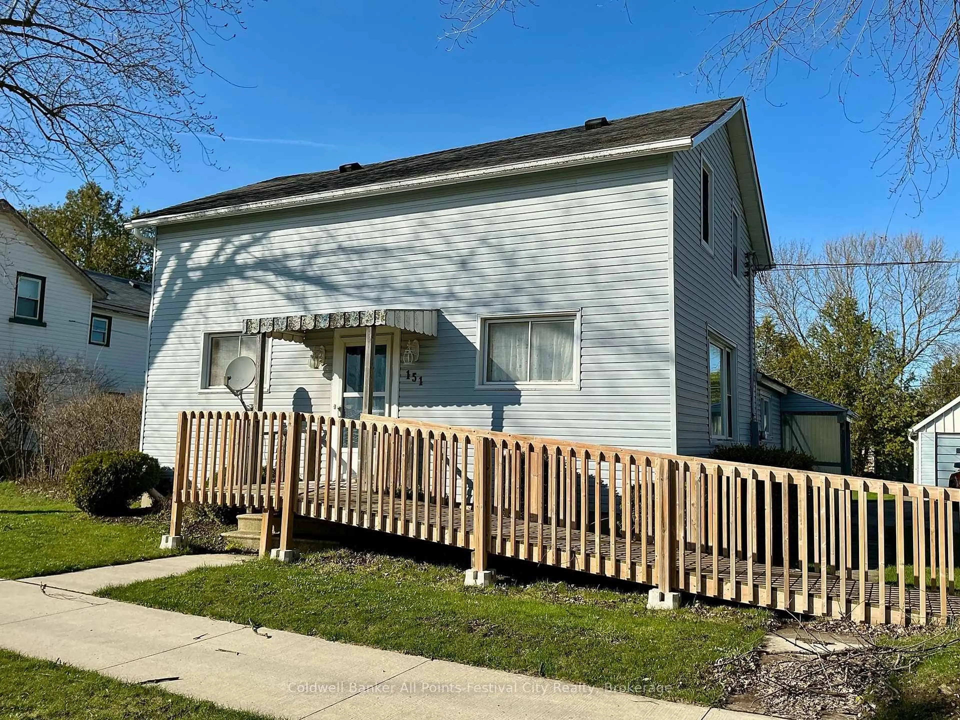 Home with vinyl exterior material, street for 151 Georgina St, West Perth Ontario N0K 1N0