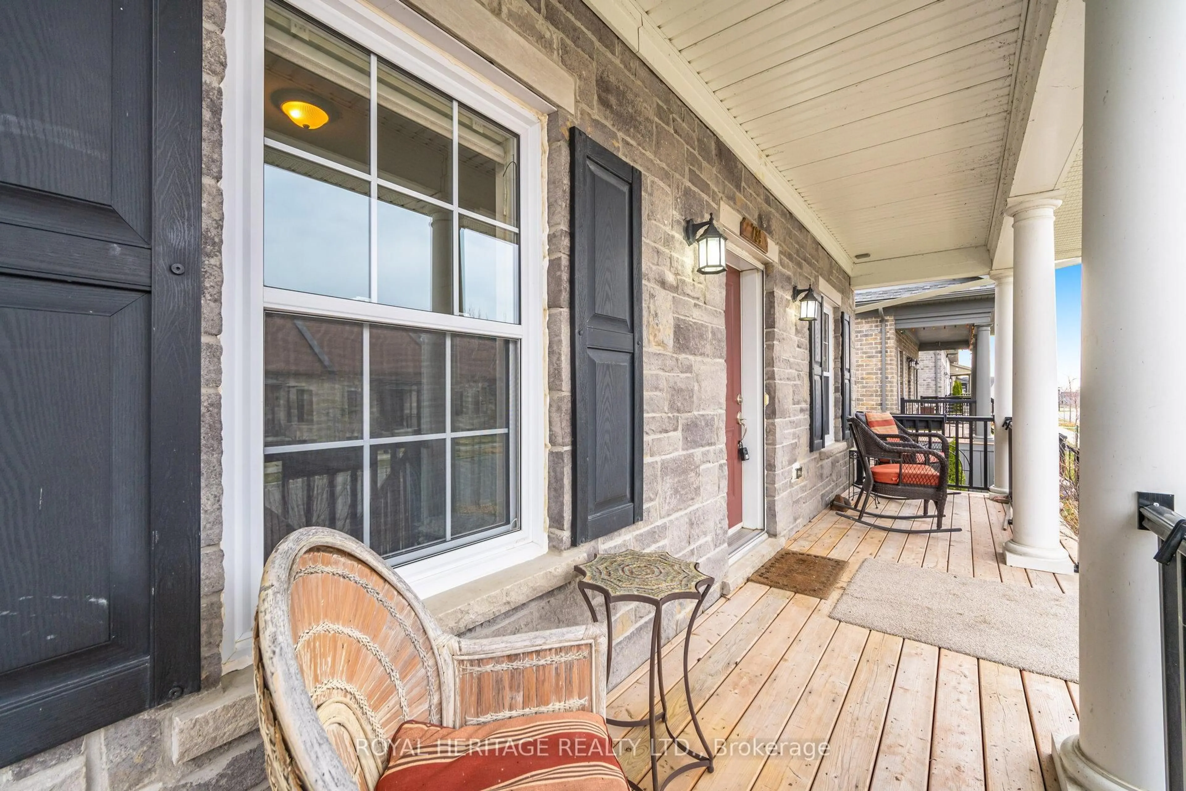 Patio, street for 734 Elmer Hutton St, Cobourg Ontario K9A 0K9