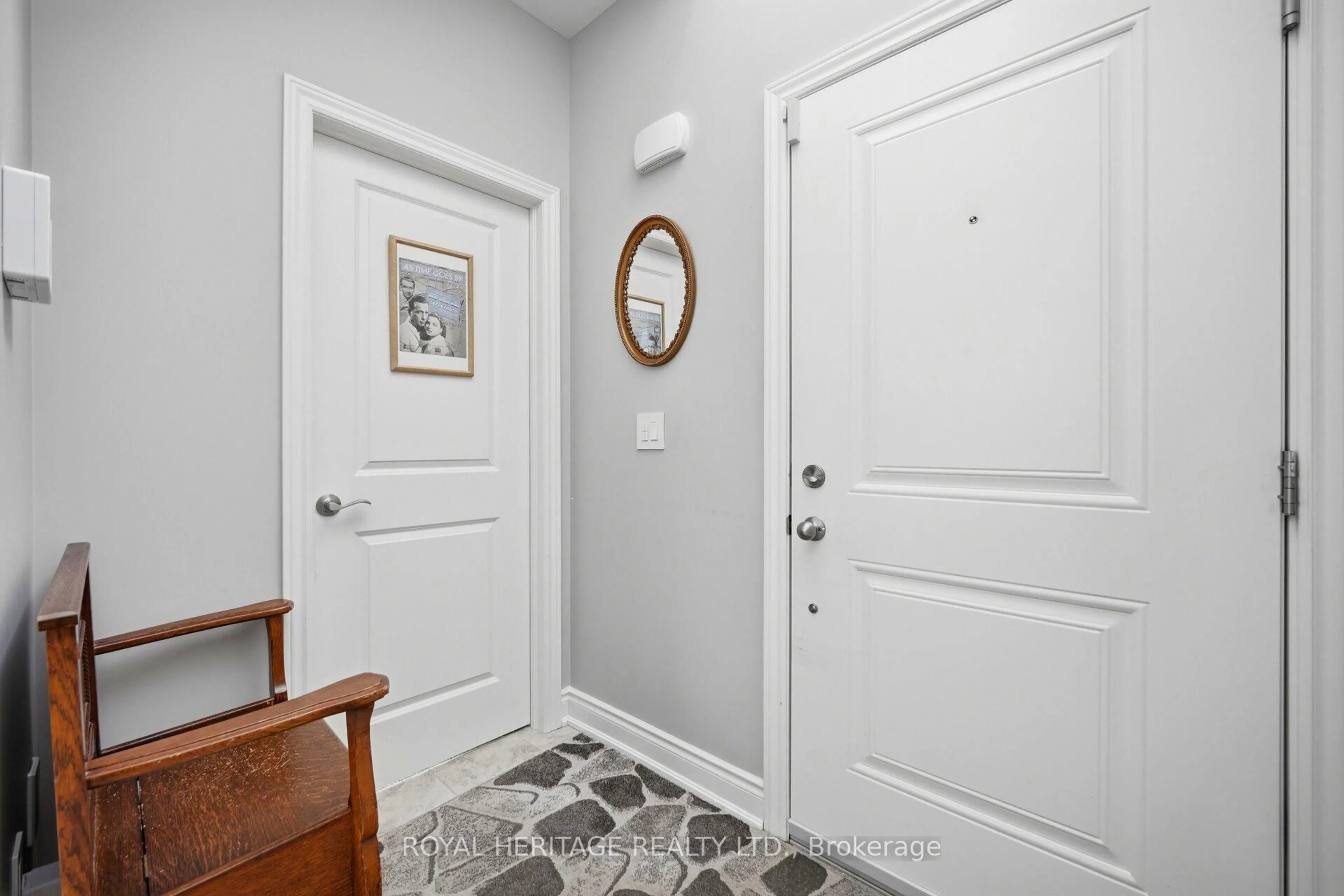 Indoor entryway for 734 Elmer Hutton St, Cobourg Ontario K9A 0K9