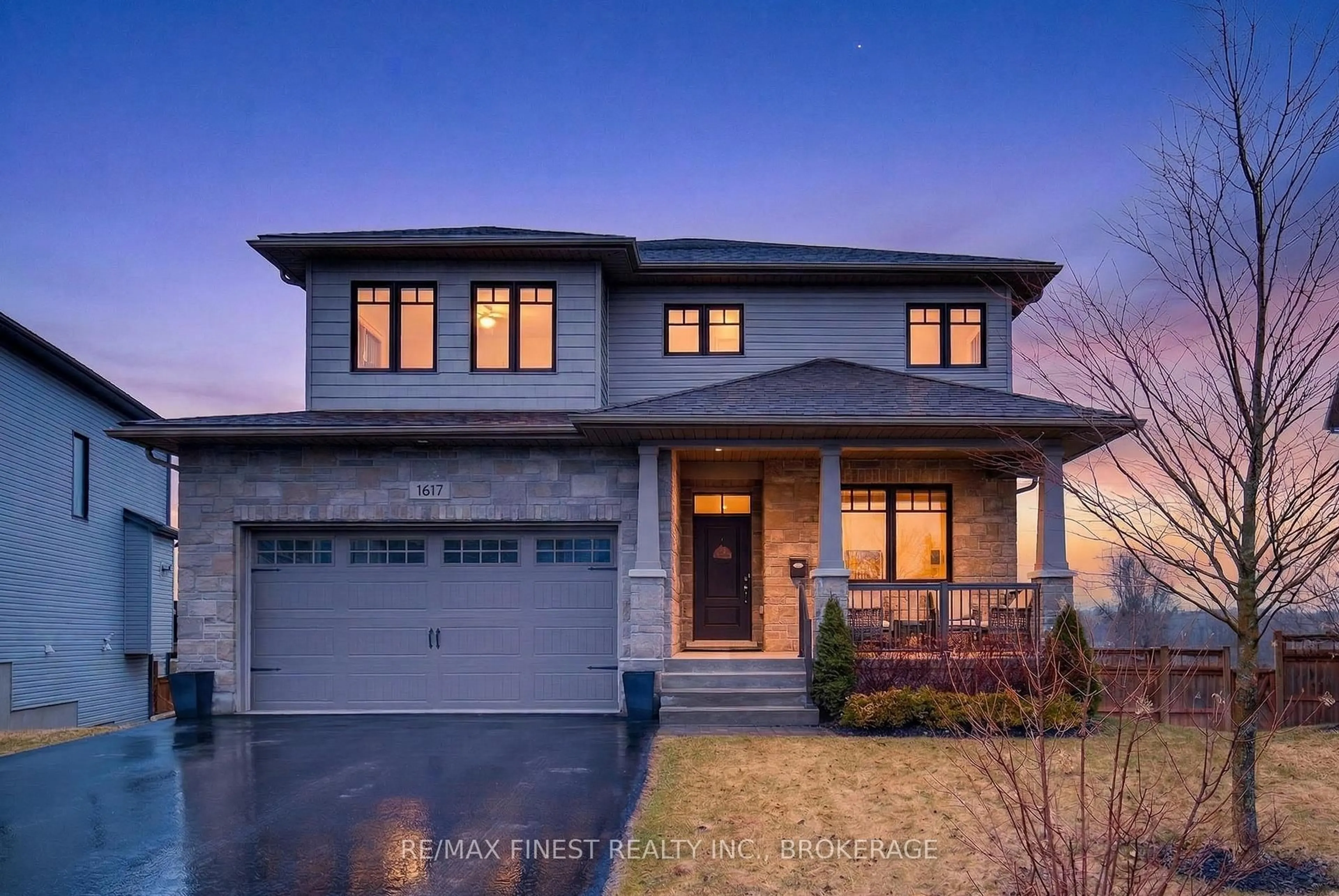 Home with brick exterior material, street for 1617 Brookedayle Ave, Kingston Ontario K7P 0S8