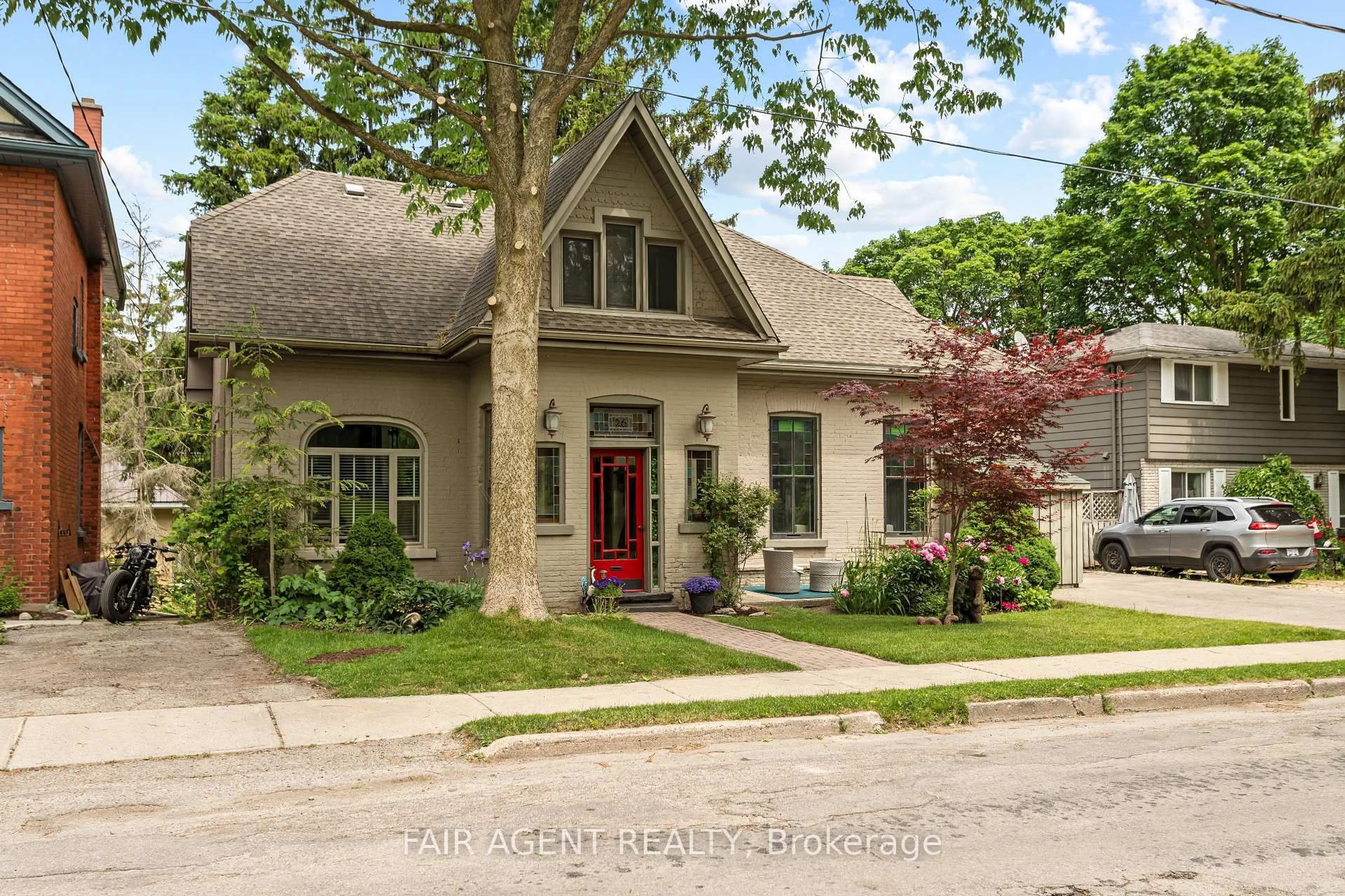 Home with brick exterior material, street for 26 DALY Ave, Stratford Ontario N5A 1B8