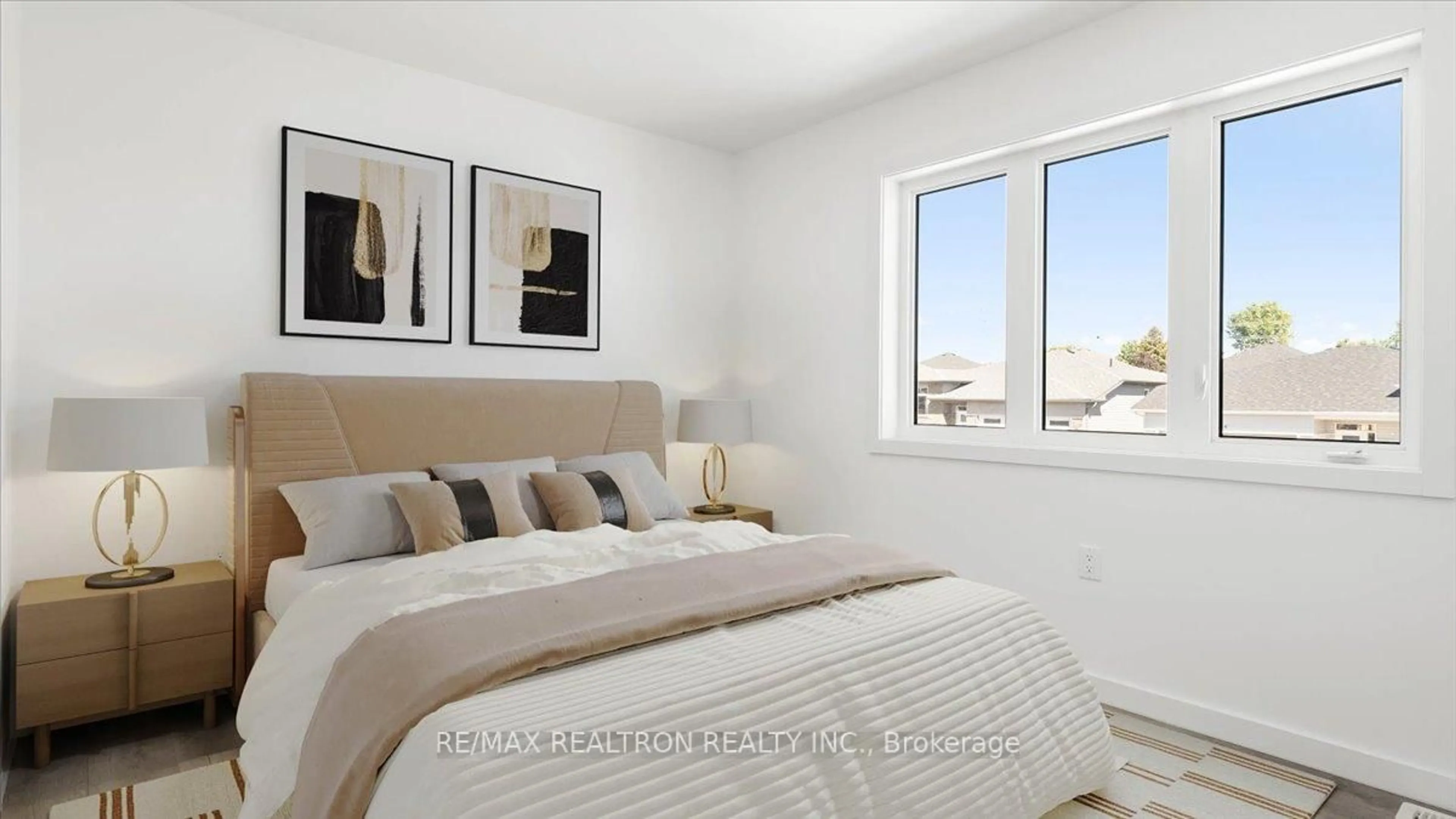 Bedroom with bed, unknown for 46 Summit Cres, Belleville Ontario K8N 0A2