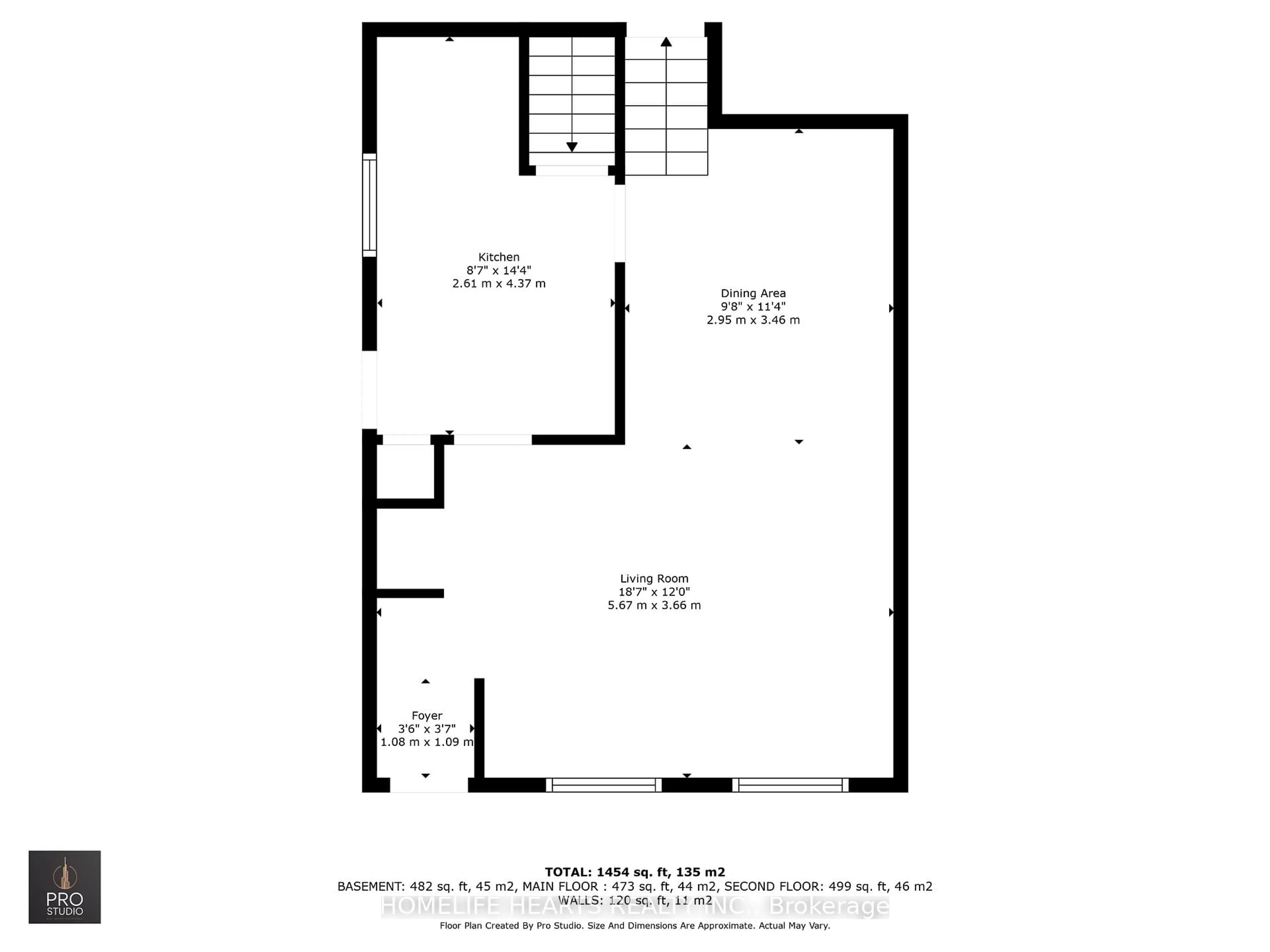 Floor plan for 19 Hopewell Cres, Hamilton Ontario L8J 1P3