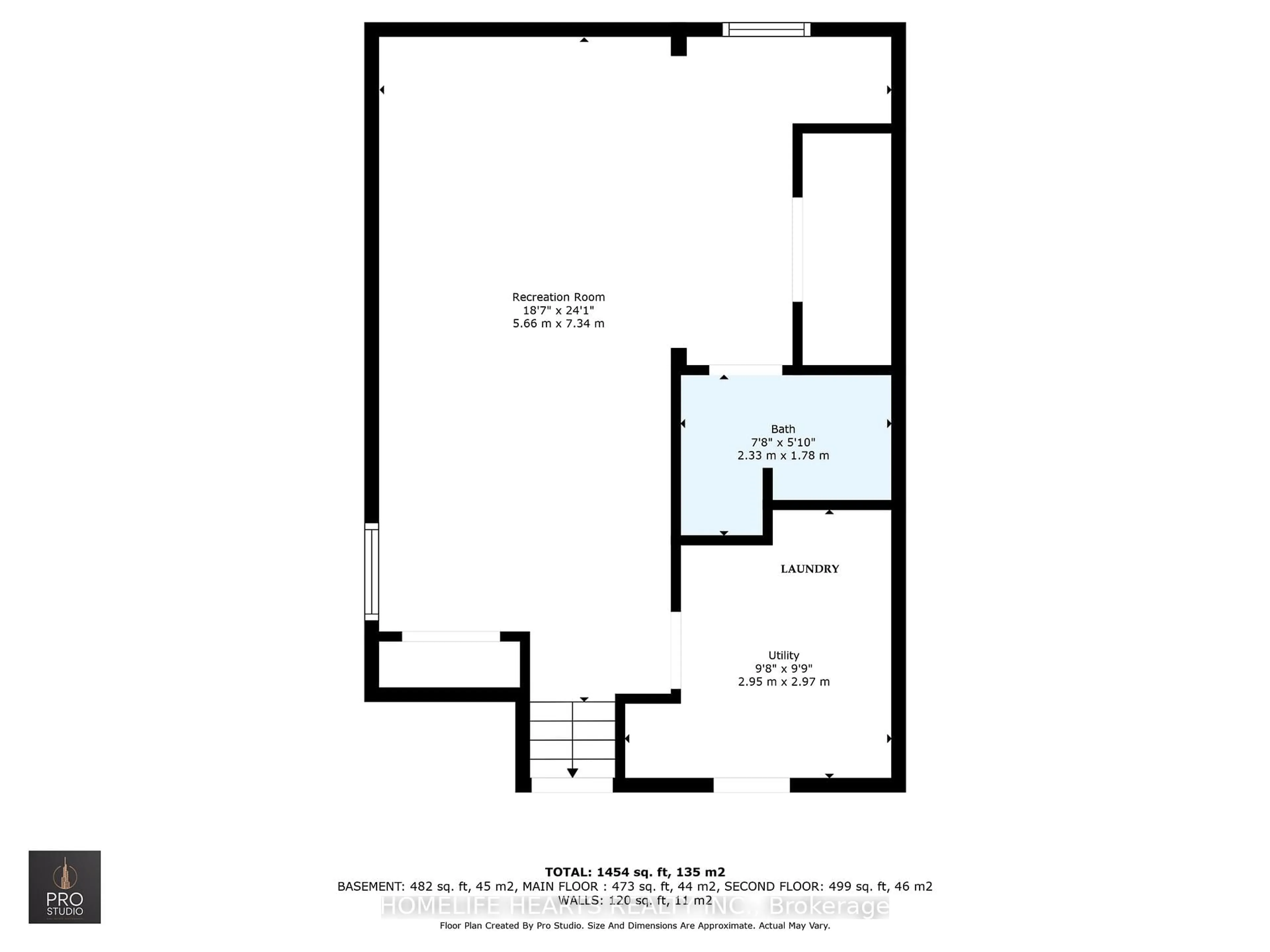 Floor plan for 19 Hopewell Cres, Hamilton Ontario L8J 1P3