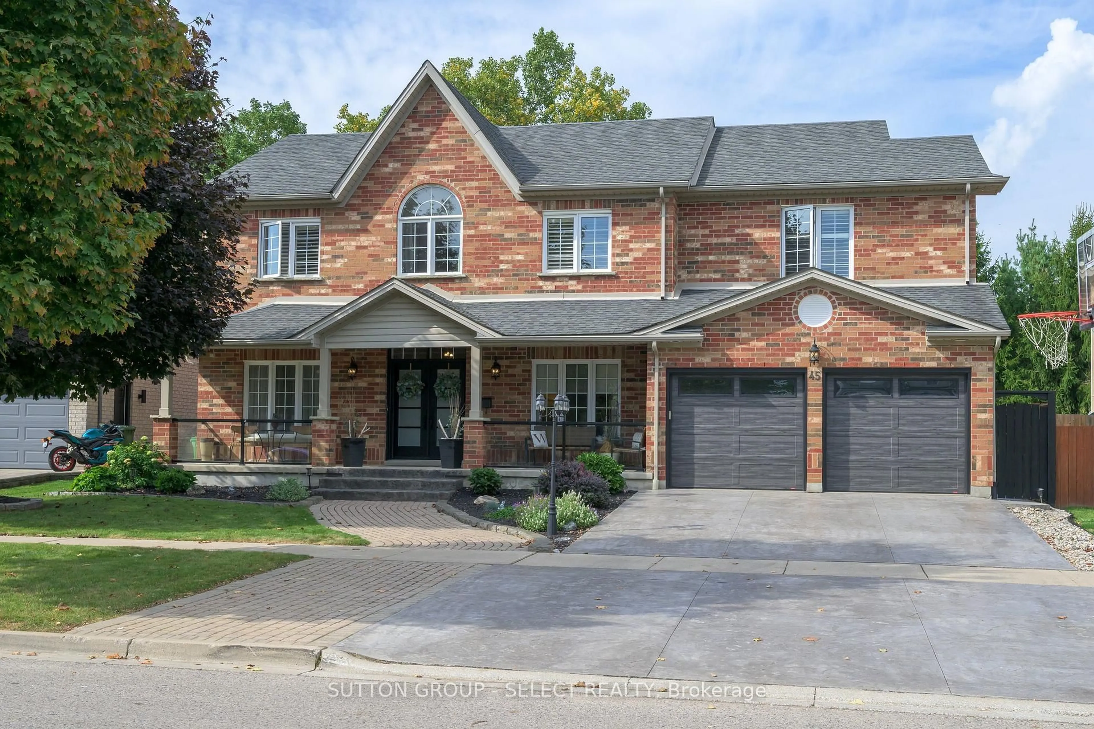 Home with brick exterior material, street for 45 Shaw Valley Dr, St. Thomas Ontario N5R 6J9
