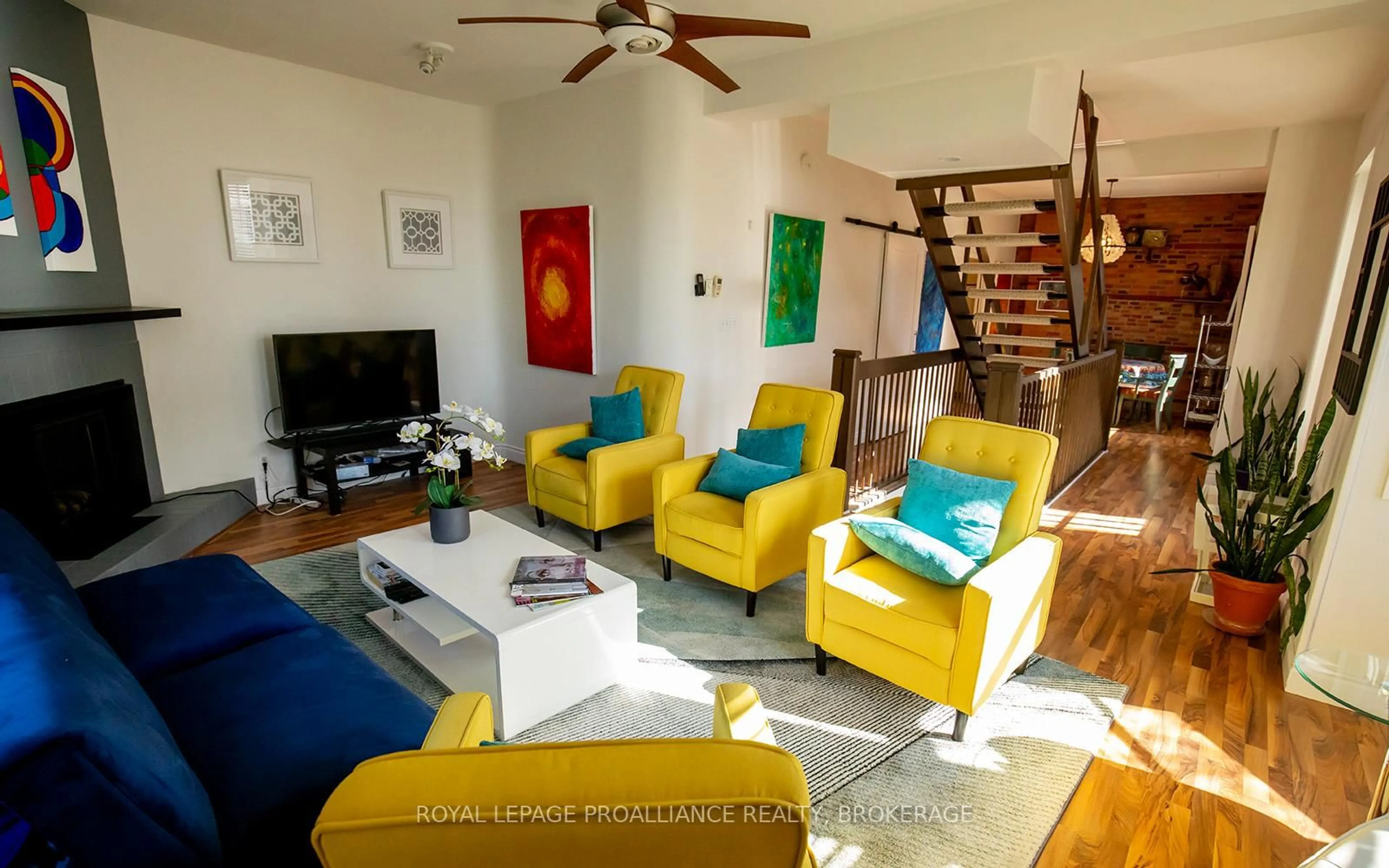 Living room with furniture, unknown for 244 King St #2, Kingston Ontario K7L 3A9