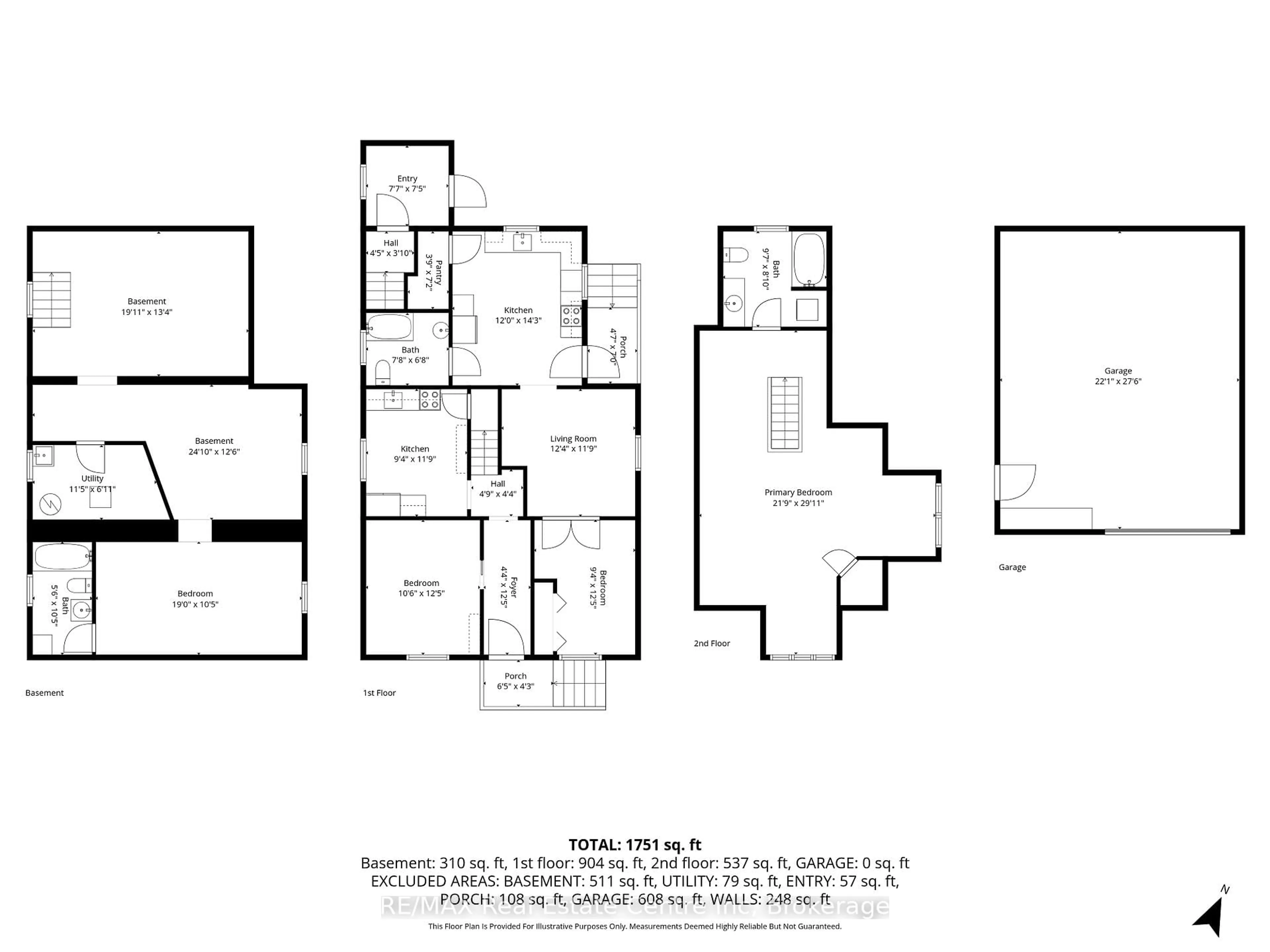 Floor plan for 29 Crimea St, Guelph Ontario N1H 2Y5