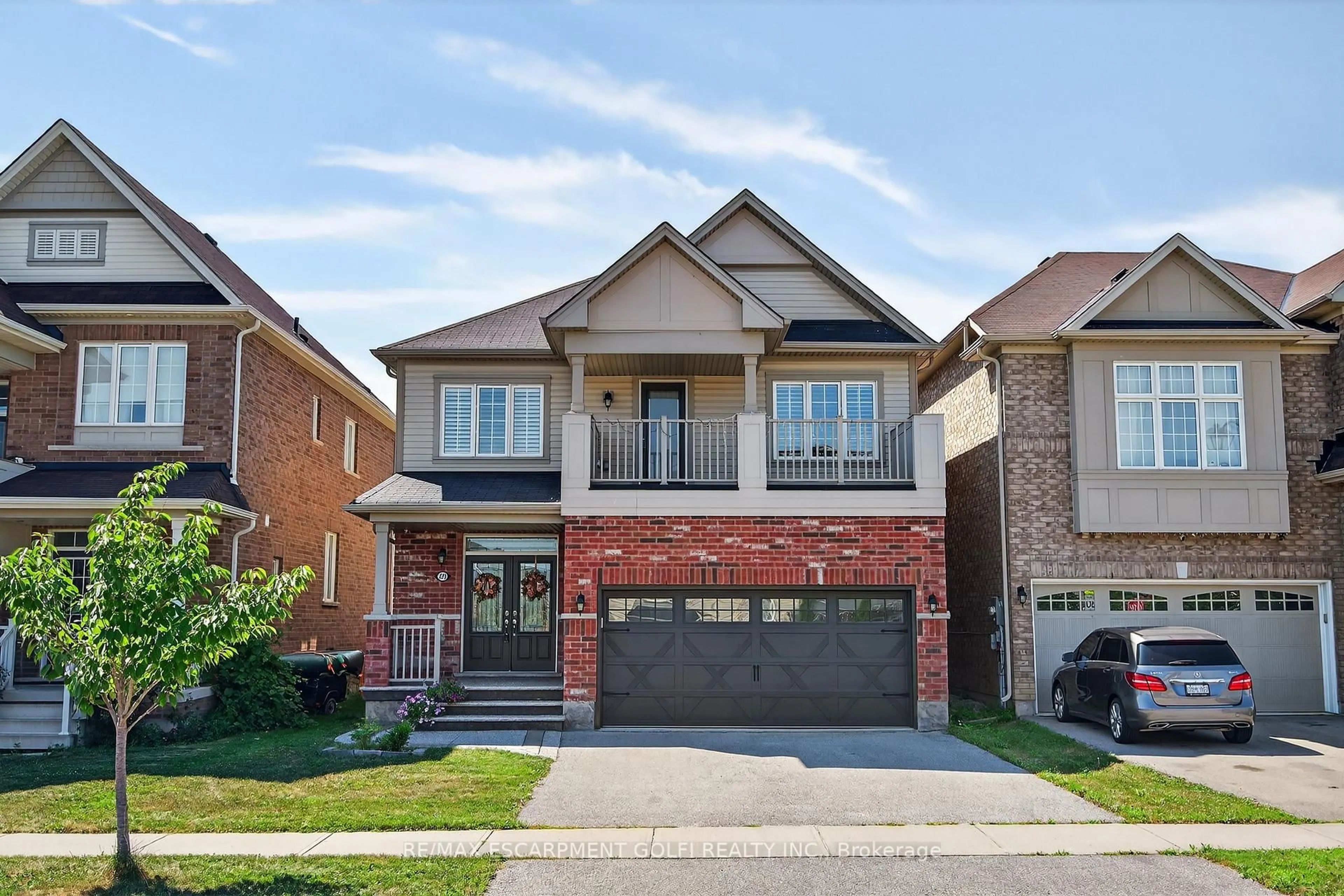 Home with brick exterior material, street for 279 Voyager Pass, Hamilton Ontario L0R 1C0