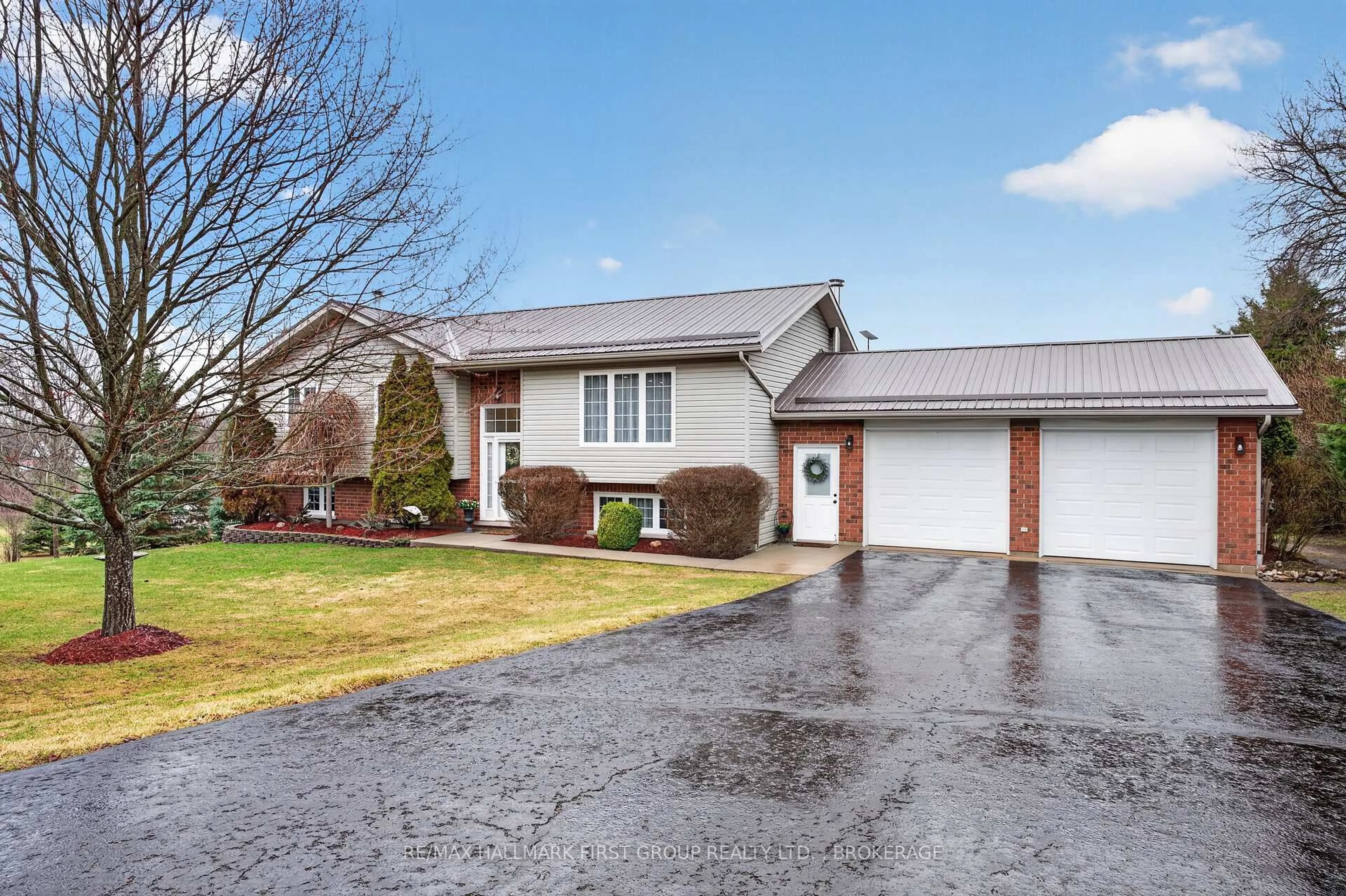 Home with vinyl exterior material, street for 99 Wagar Rd, Yarker Ontario K0K 3N0