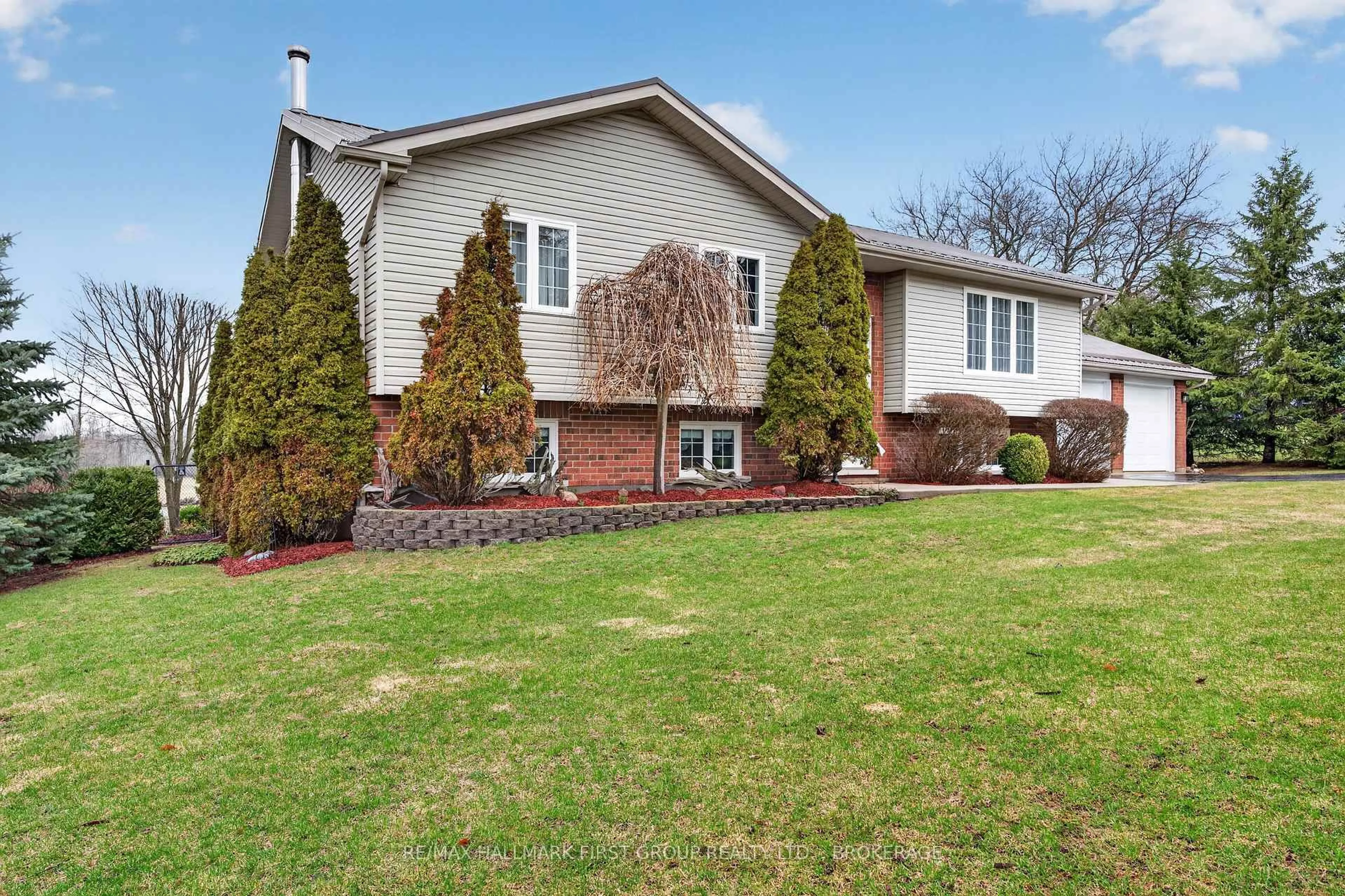 Home with brick exterior material, street for 99 Wagar Rd, Yarker Ontario K0K 3N0