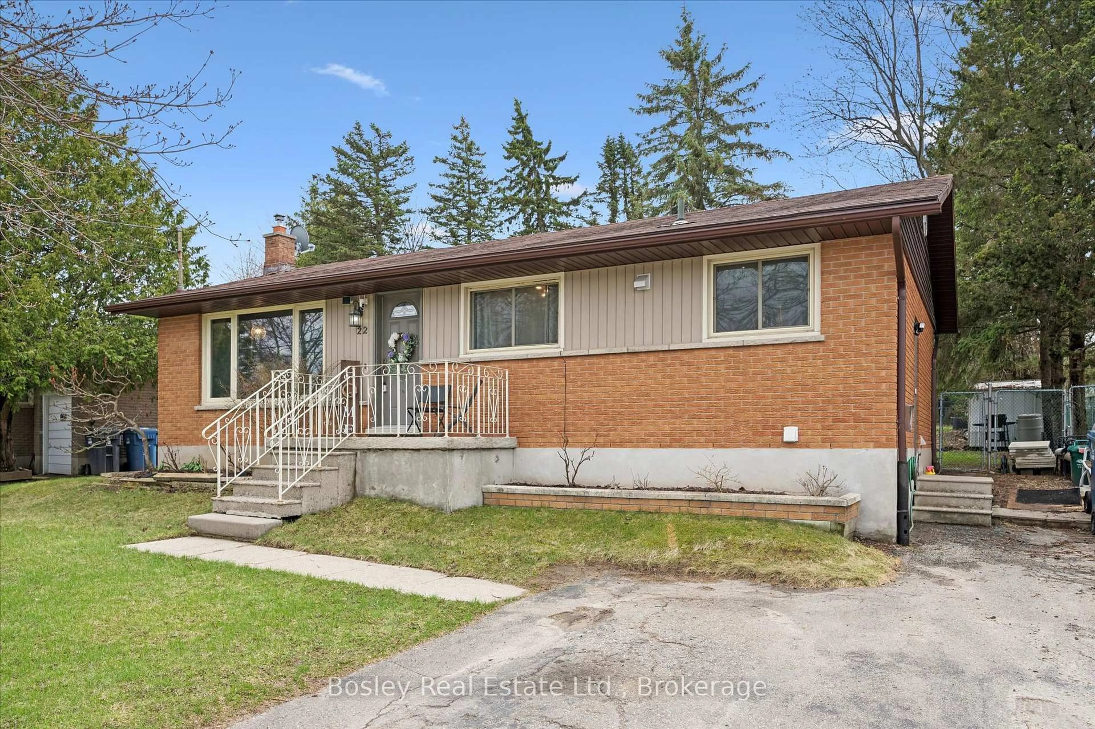 Home with brick exterior material, street for 22 Delaware Ave, Guelph Ontario N1E 3V4