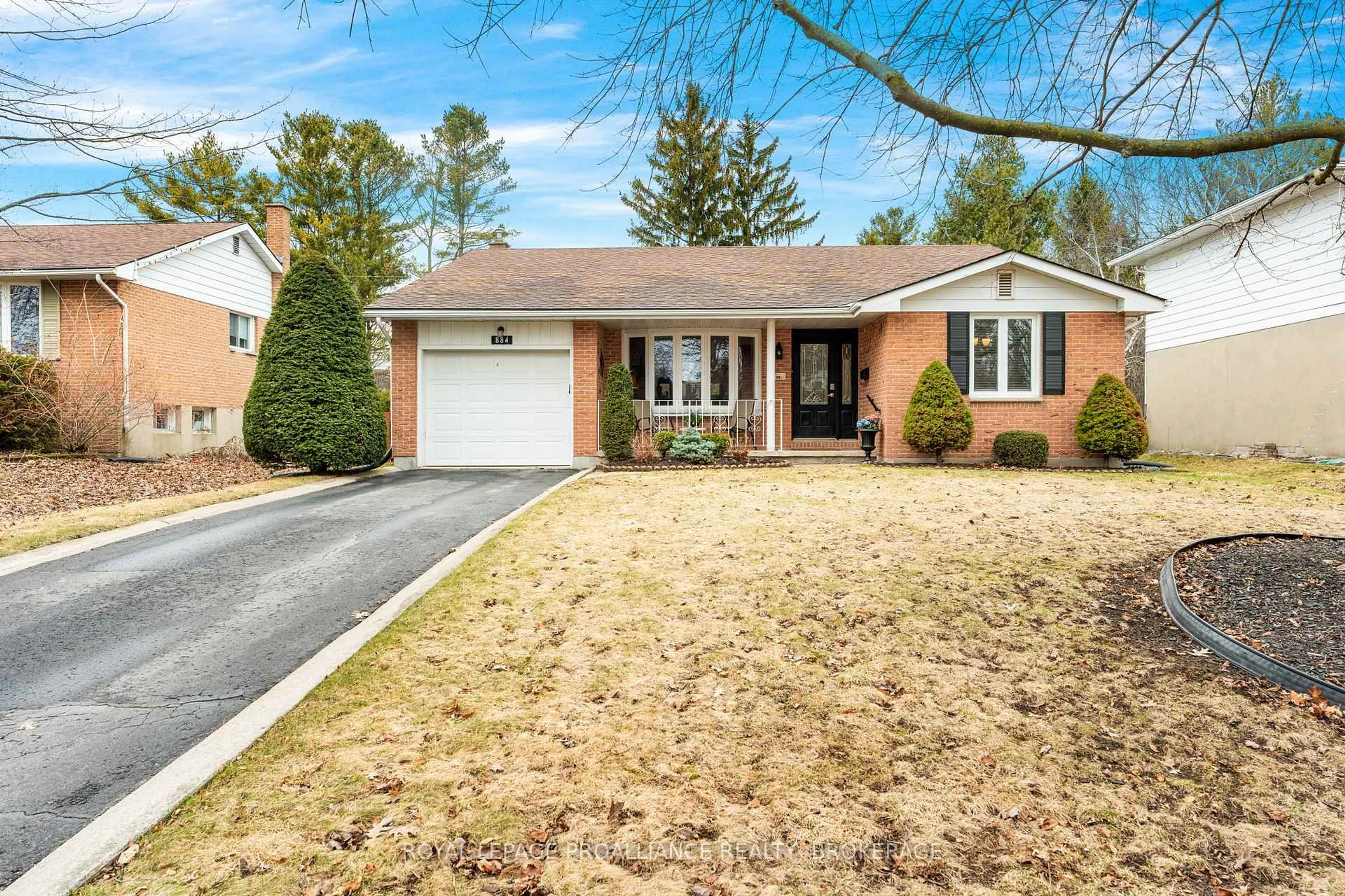 Home with brick exterior material, street for 884 Auden Park Dr, Kingston Ontario K7M 5R9