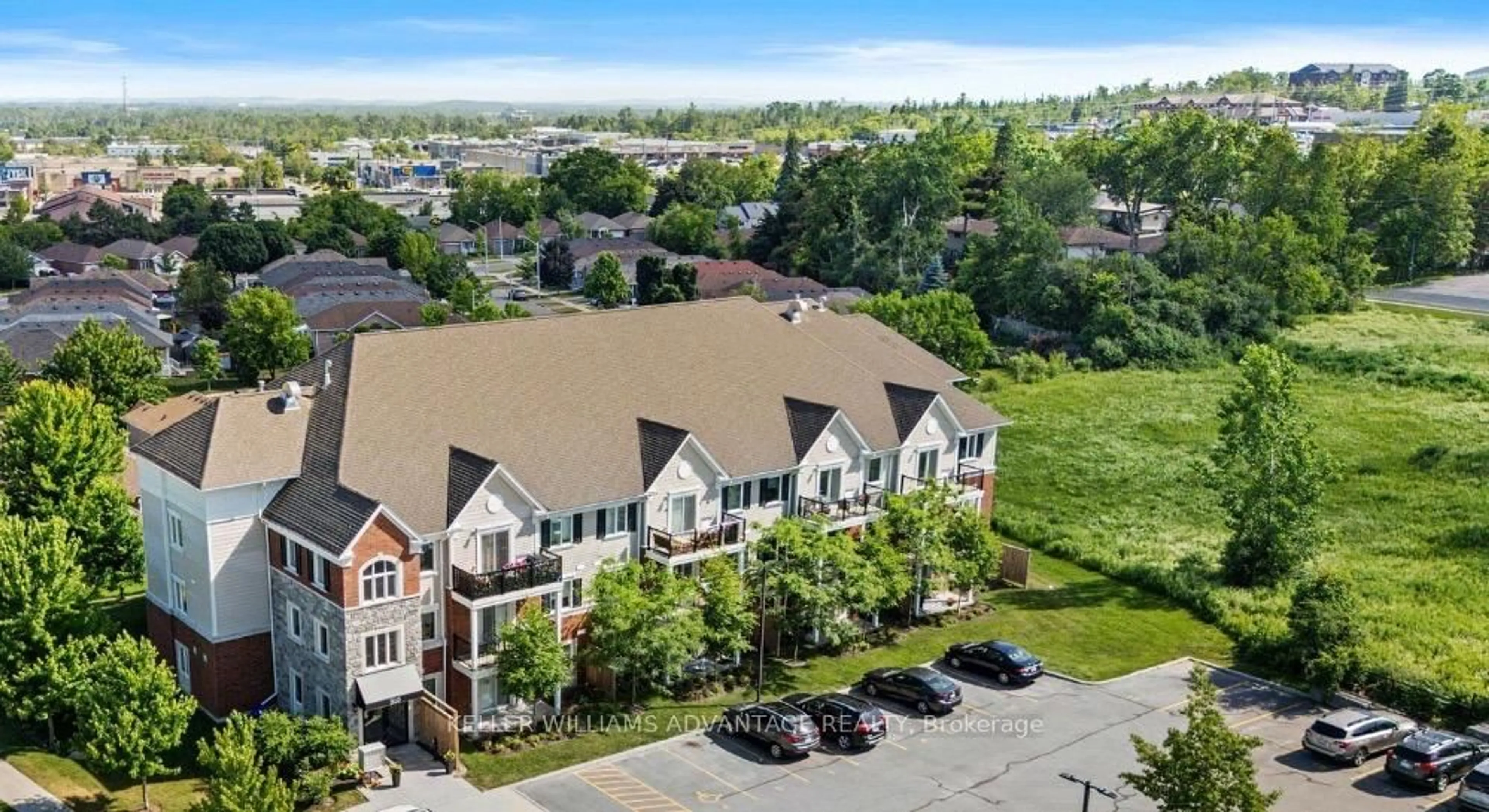 A pic from outside/outdoor area/front of a property/back of a property/a pic from drone, mountain view for 910 WENTWORTH St #206, Peterborough Ontario K9J 8R8