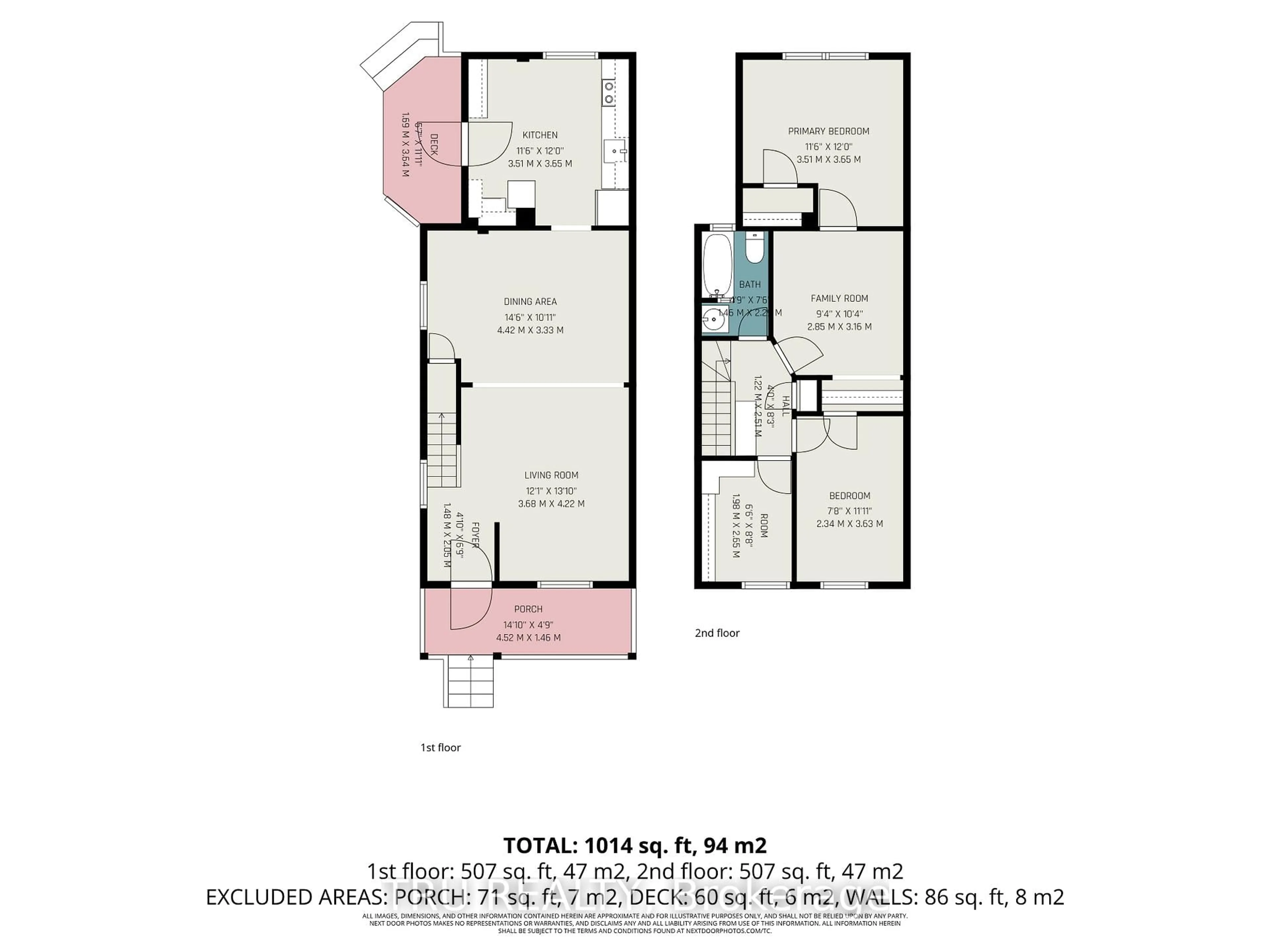 Floor plan for 49 Newton St, Ottawa Ontario K1S 2S6