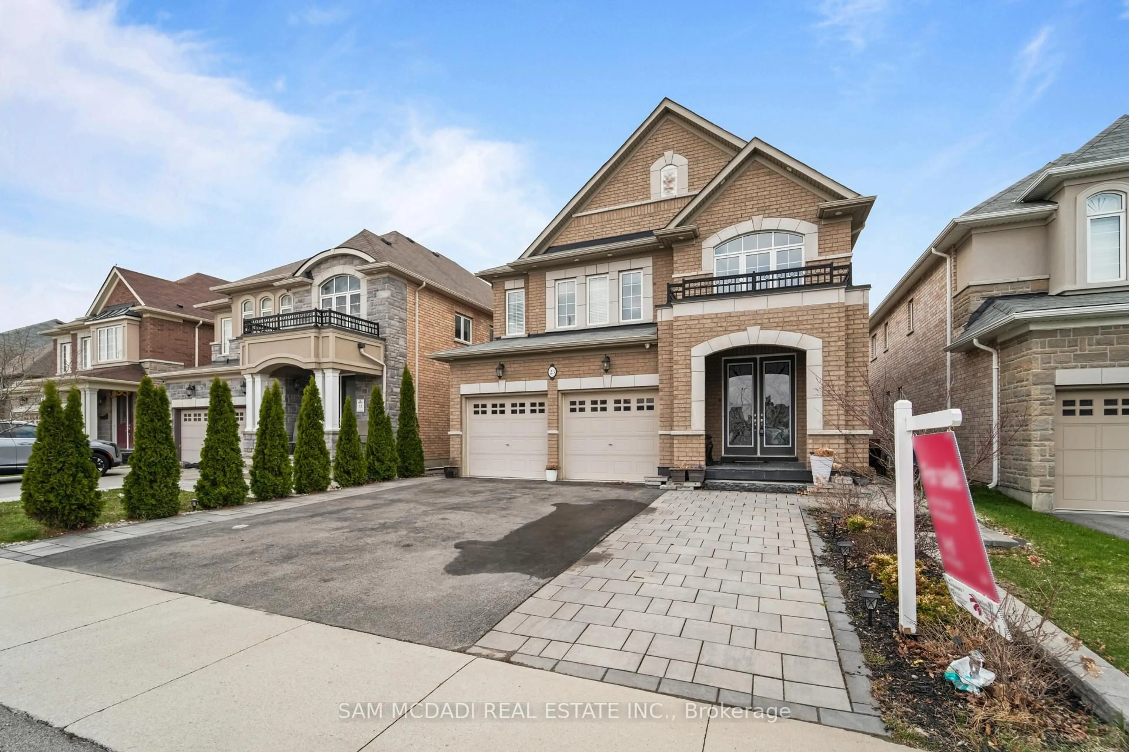 Home with brick exterior material, street for 23 Chaumont Dr, Hamilton Ontario L8J 0J9