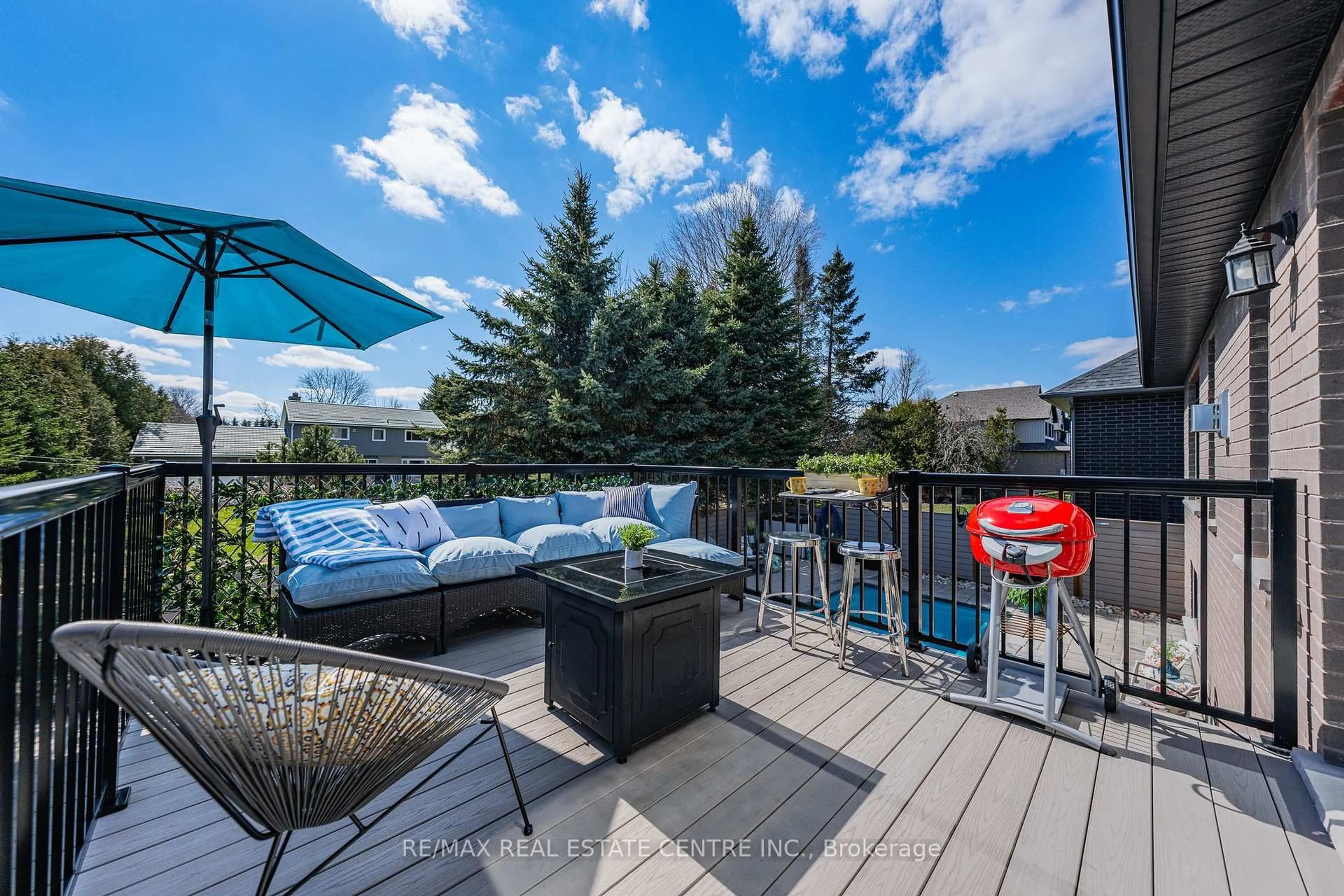 Patio, water/lake/river/ocean view for 57 Cutting Dr, Centre Wellington Ontario N0B 1S0