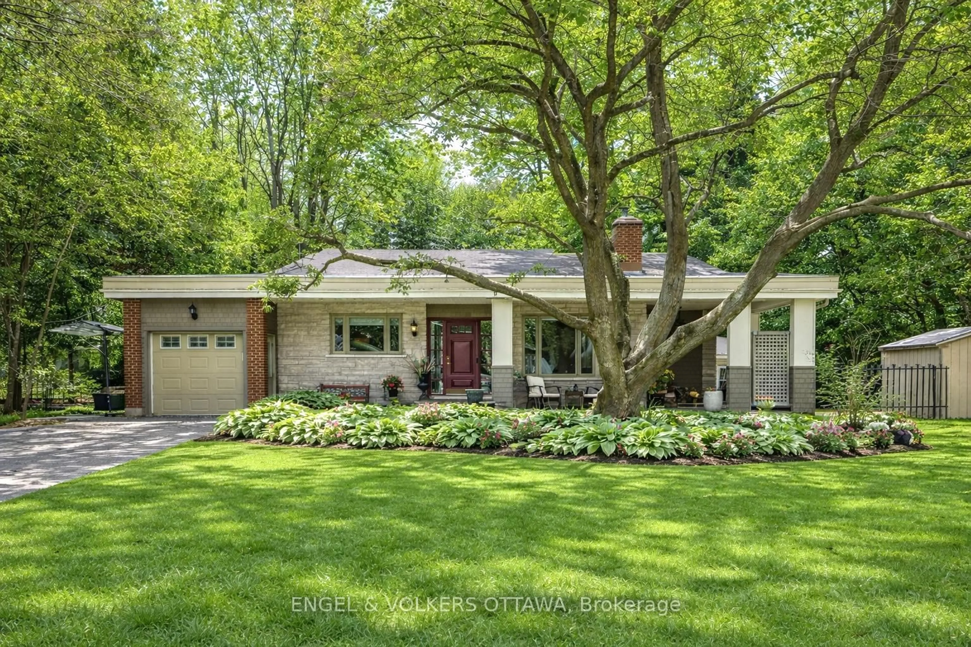 Home with brick exterior material, street for 3 Hazelwood Way, Ottawa Ontario K2C 3H1