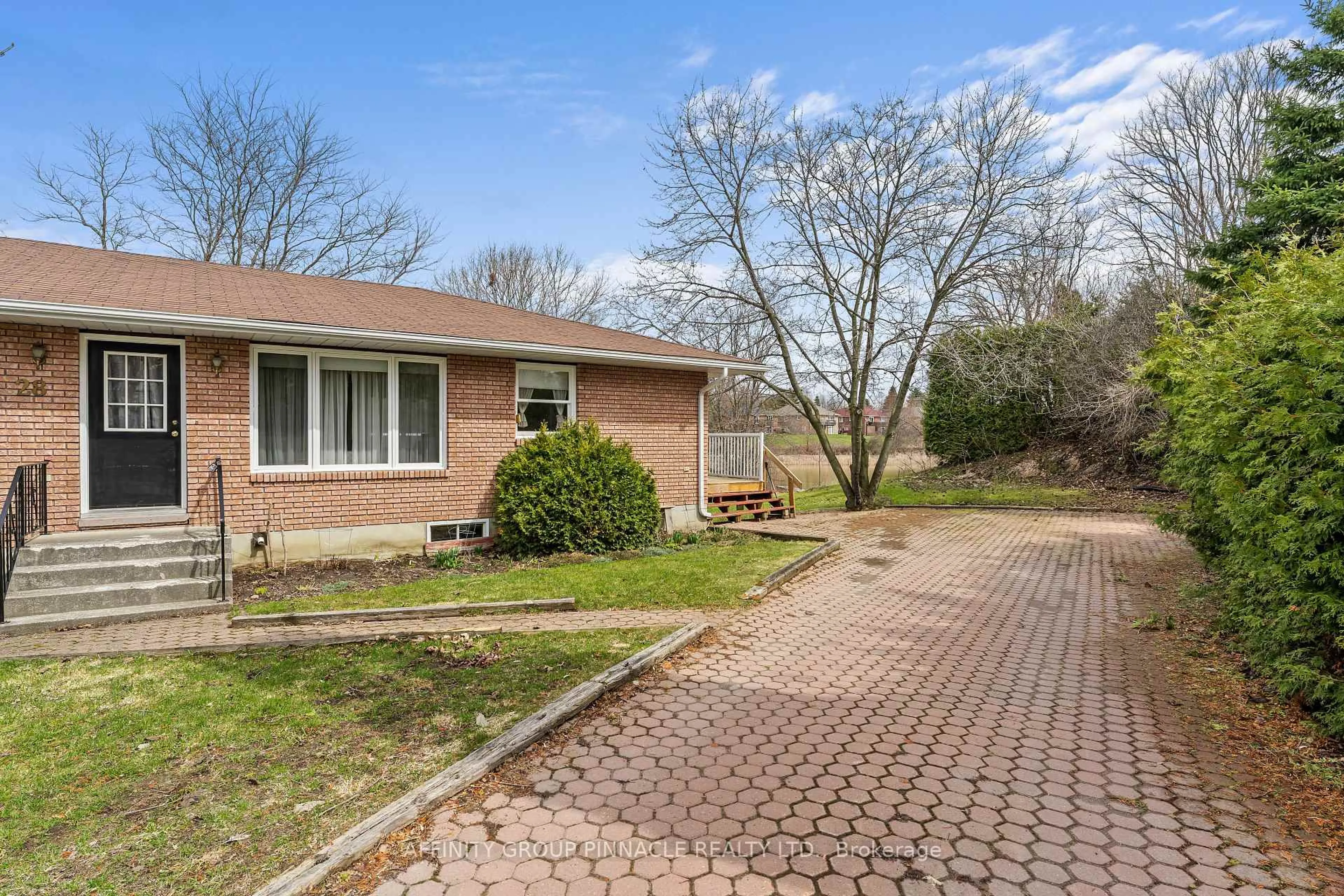 Home with brick exterior material, street for 28 Water St, Kawartha Lakes Ontario K9V 2C8