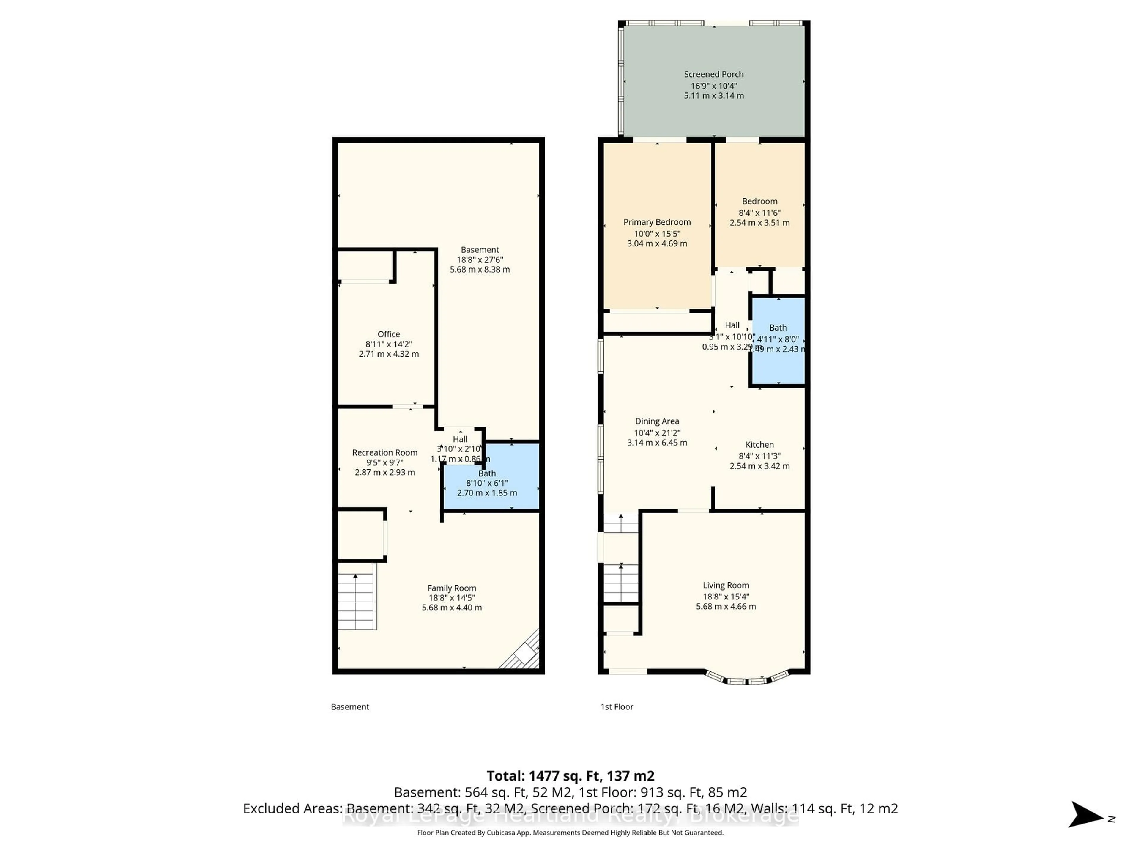 Floor plan for 85 Orchard St, South Huron Ontario N0M 1S3