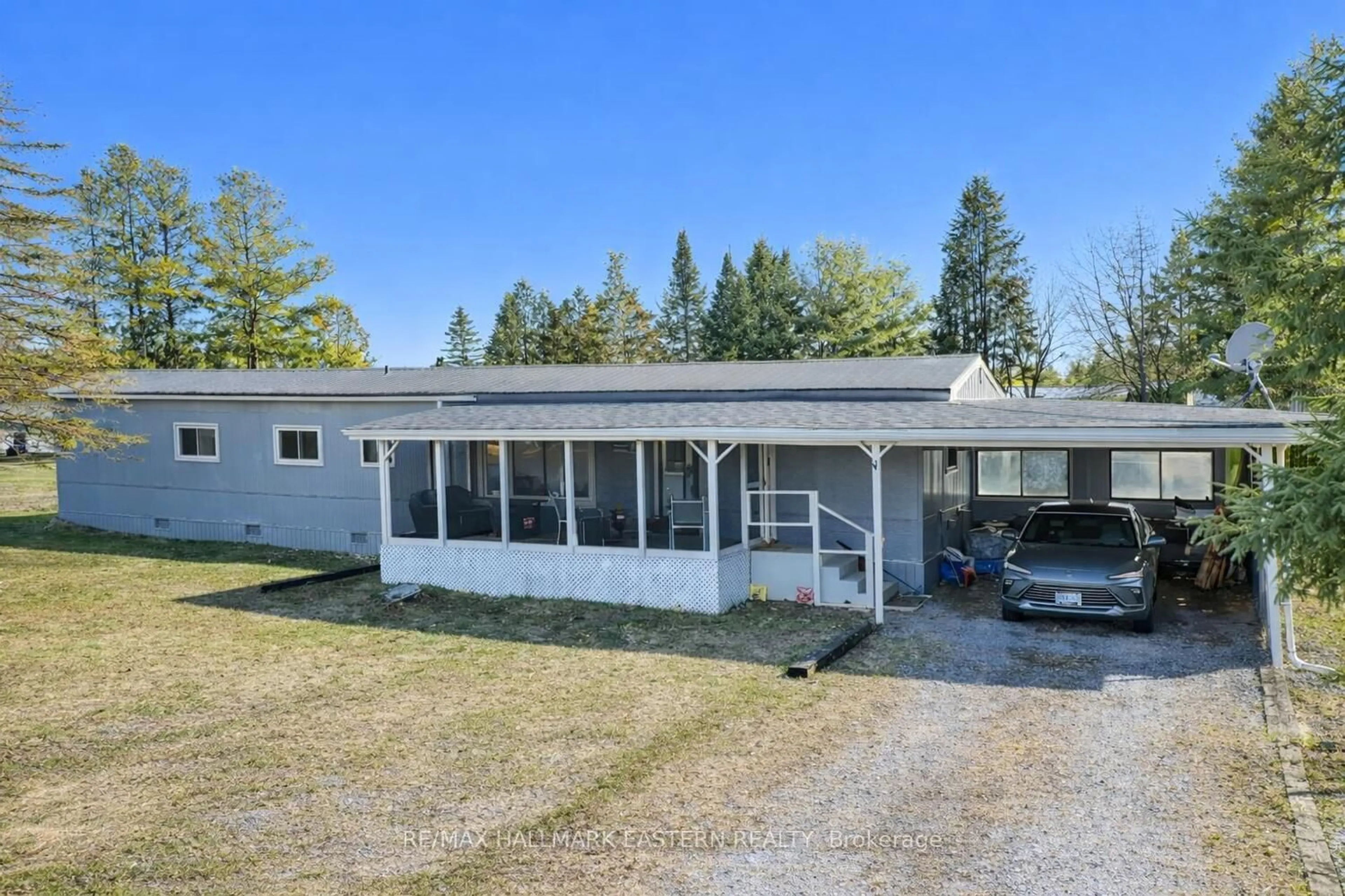 A pic from outside/outdoor area/front of a property/back of a property/a pic from drone, unknown for 84 Sama Park Rd, Havelock-Belmont-Methuen Ontario K0L 1Z0