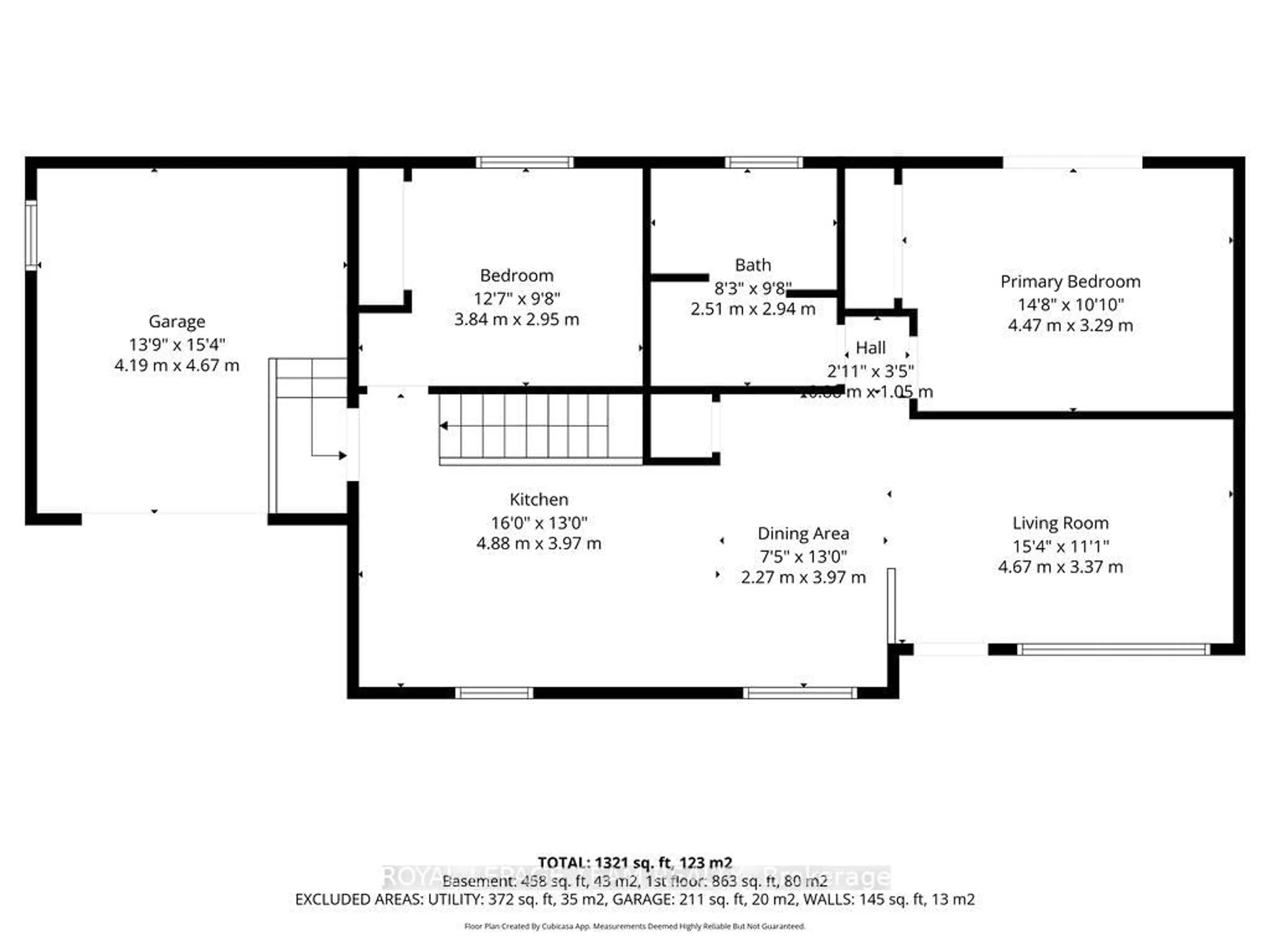 Floor plan for 40 Pine Ave, Renfrew Ontario K7V 2P7