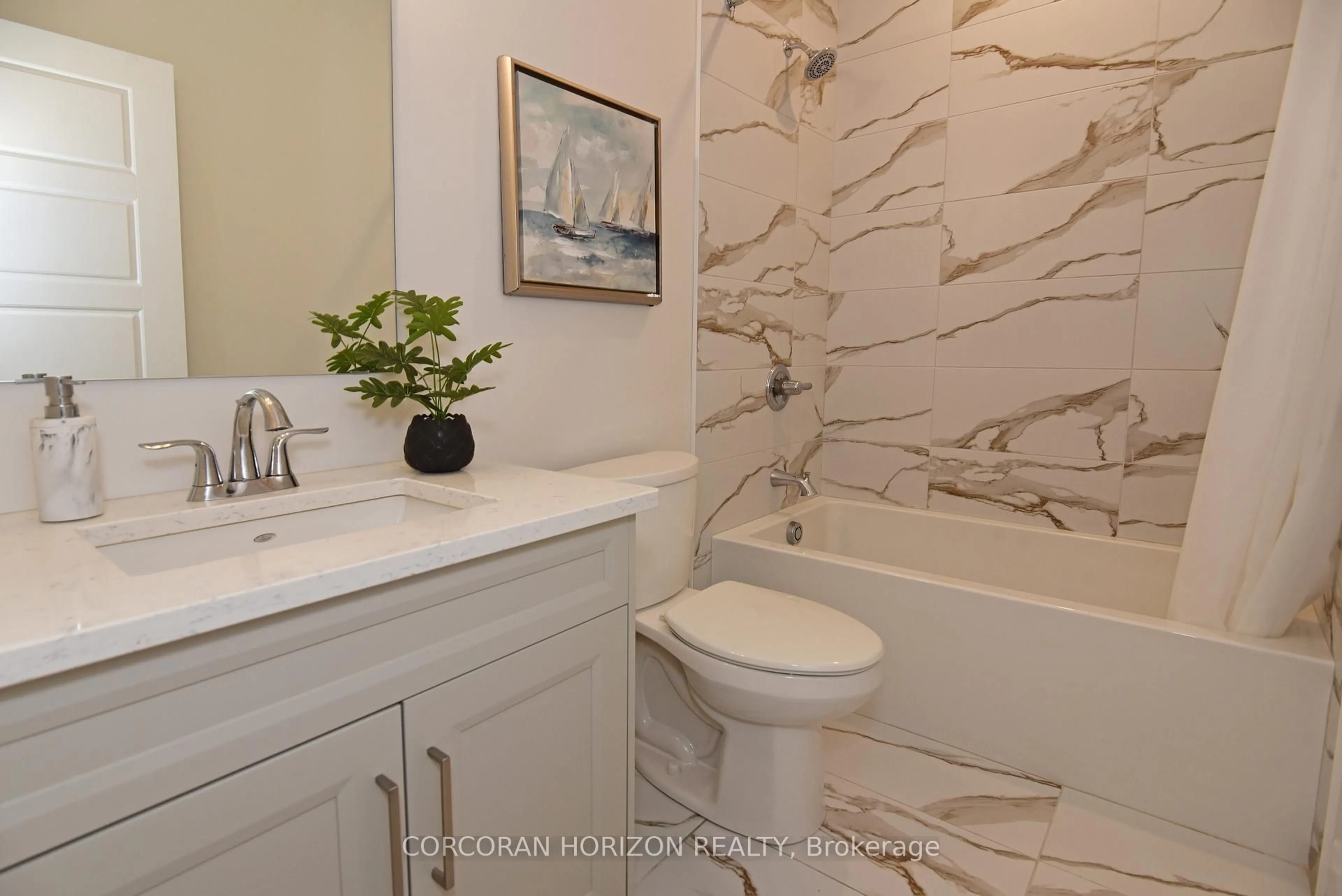 Contemporary bathroom, ceramic/tile floor for 403 Breakwater Blvd, Central Elgin Ontario N5L 0B5