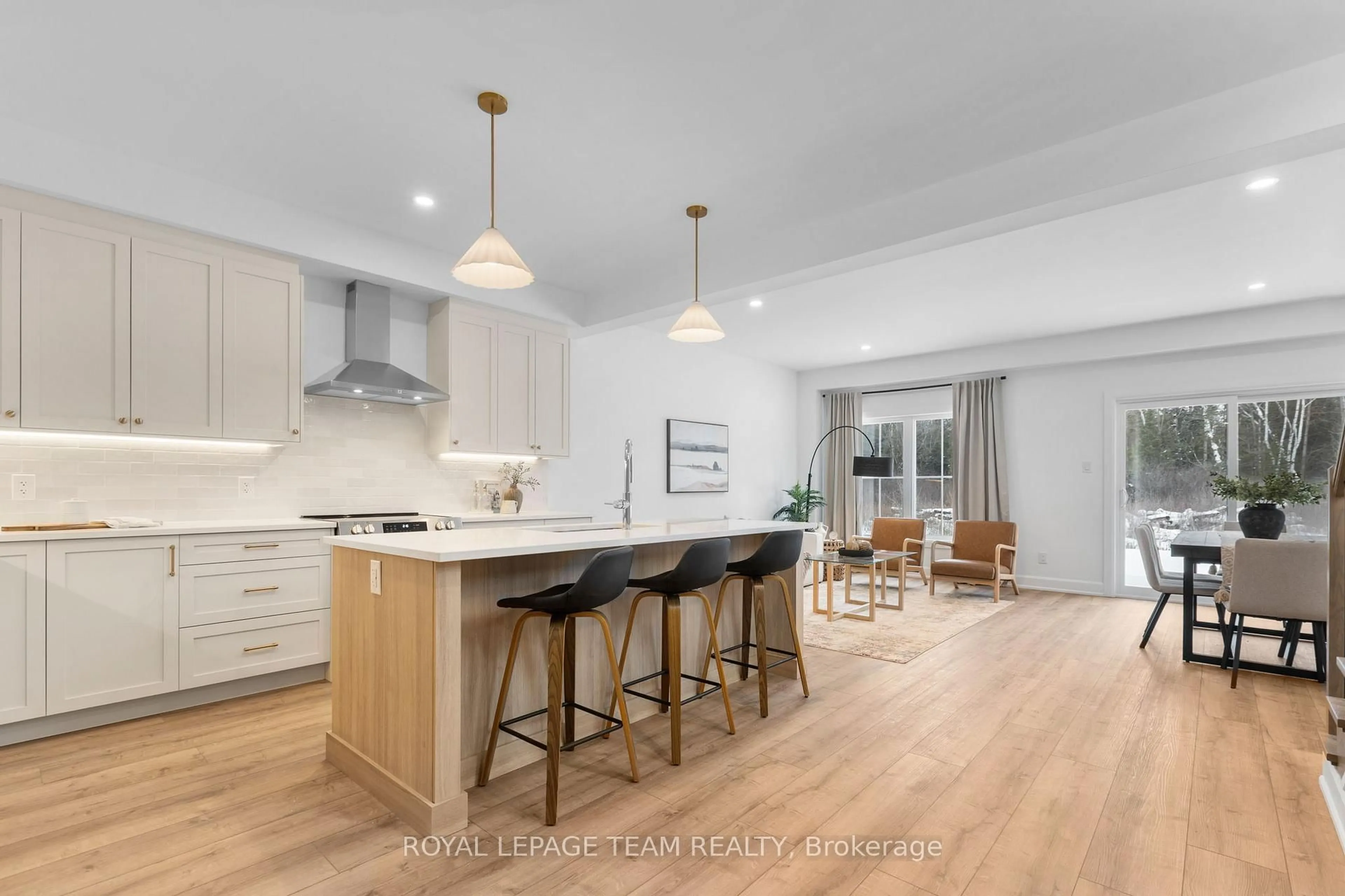 Open concept kitchen, unknown for 744 TAILSLIDE Private, Carp Ontario K0A 1L0