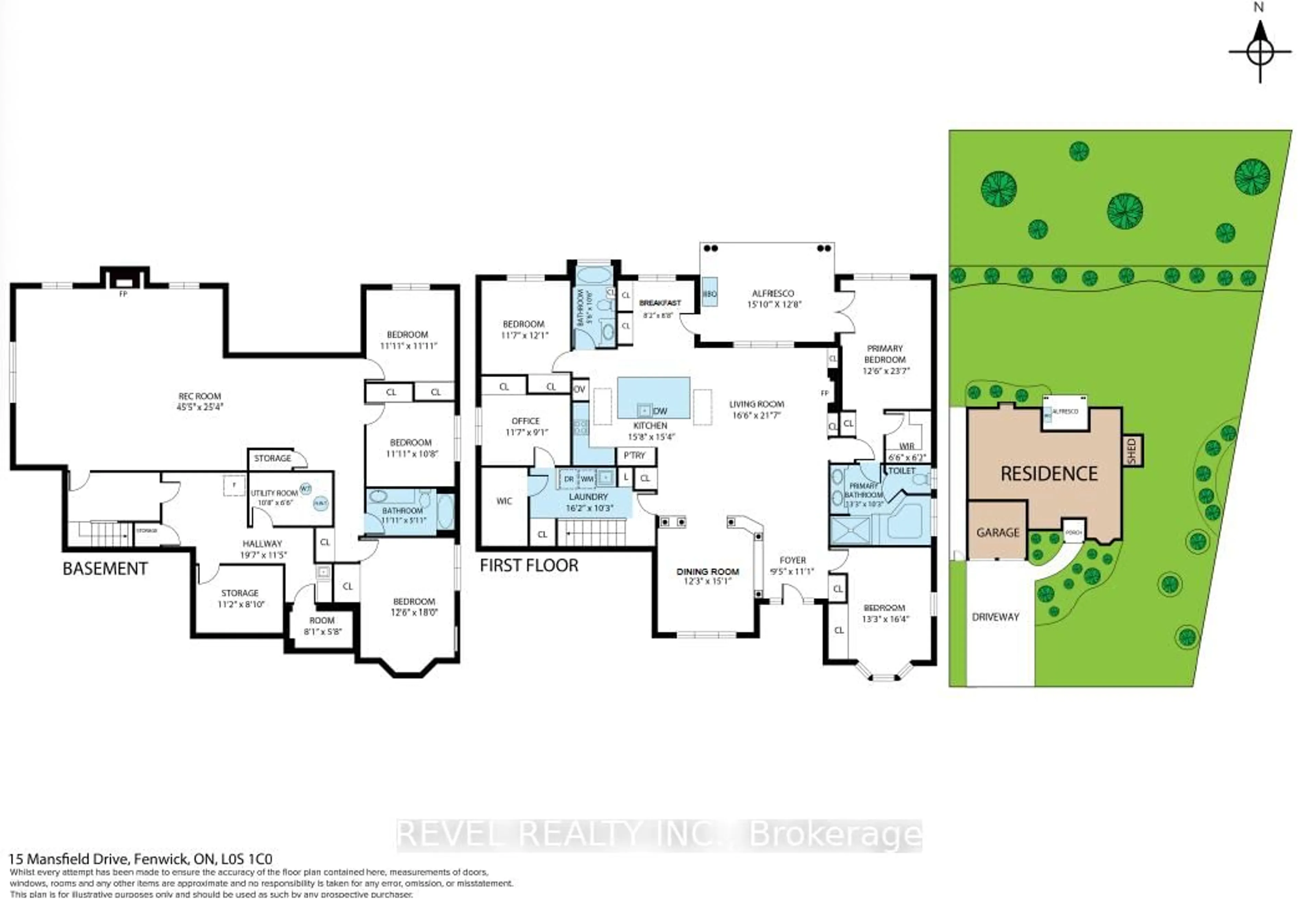 Floor plan for 15 Mansfield Dr, Pelham Ontario L0S 1C0