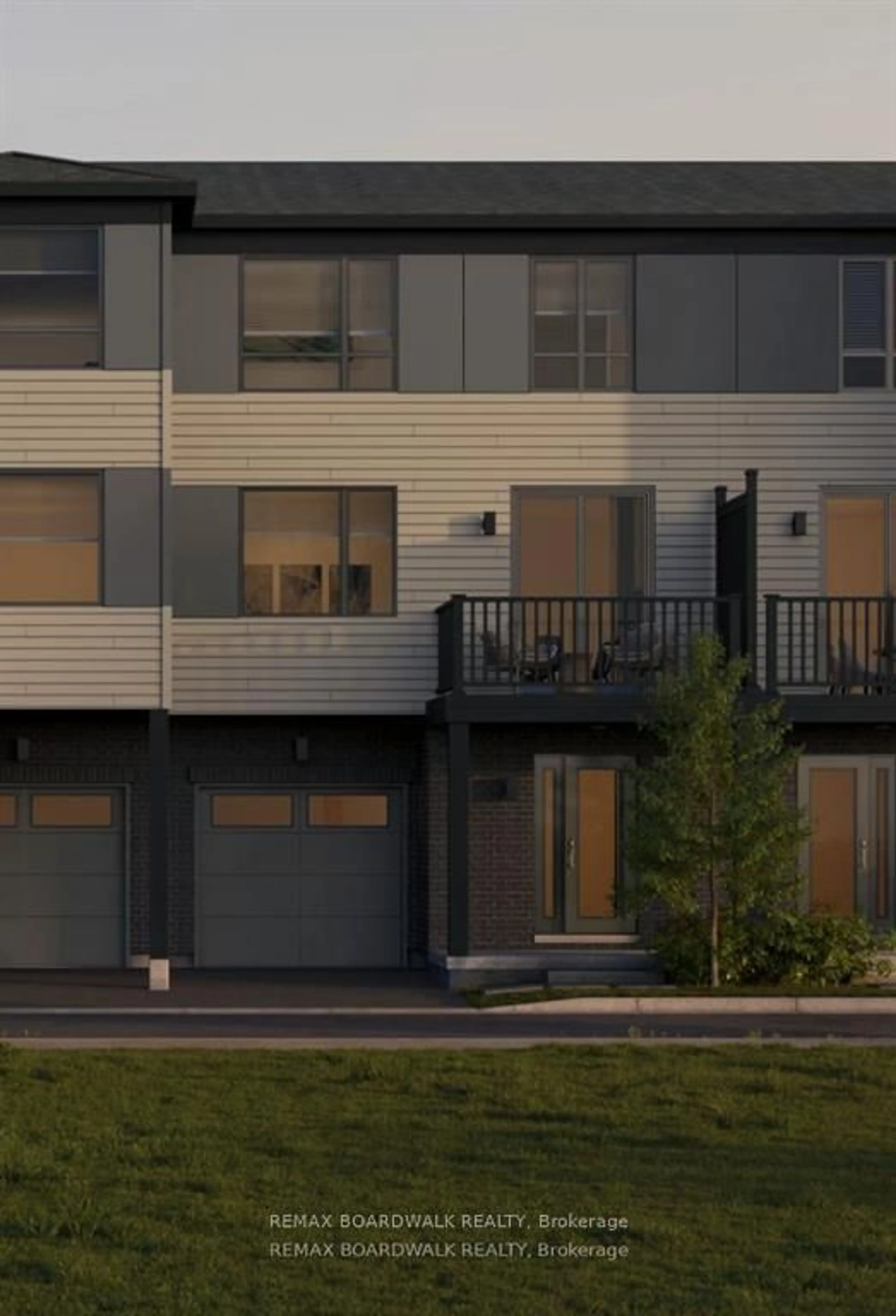 Home with vinyl exterior material, street for 583 Escala Private, Orleans Ontario K1W 0T1