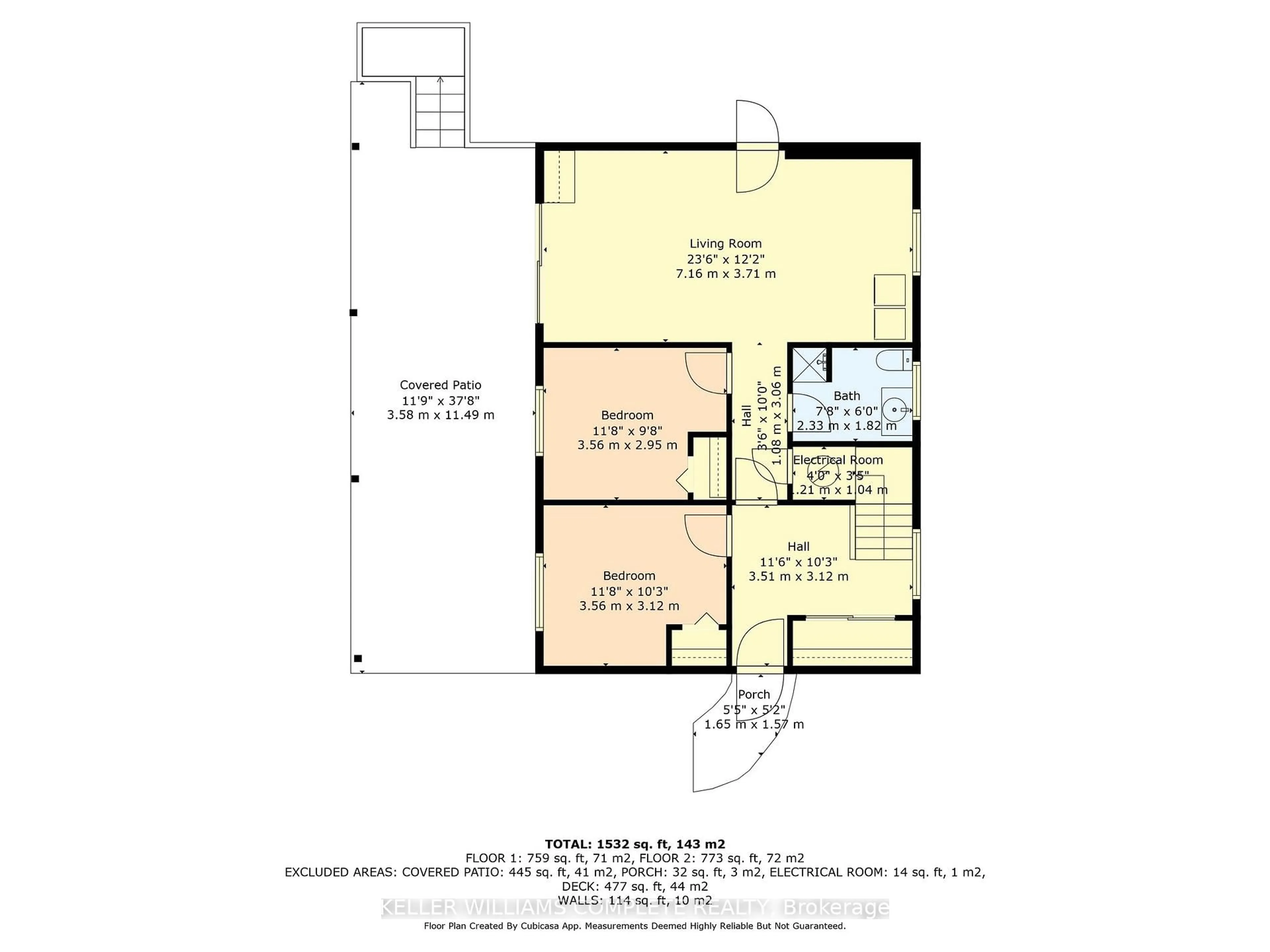 Floor plan for 1020 Dorcas Bay Rd, Northern Bruce Peninsula Ontario N0H 2R0