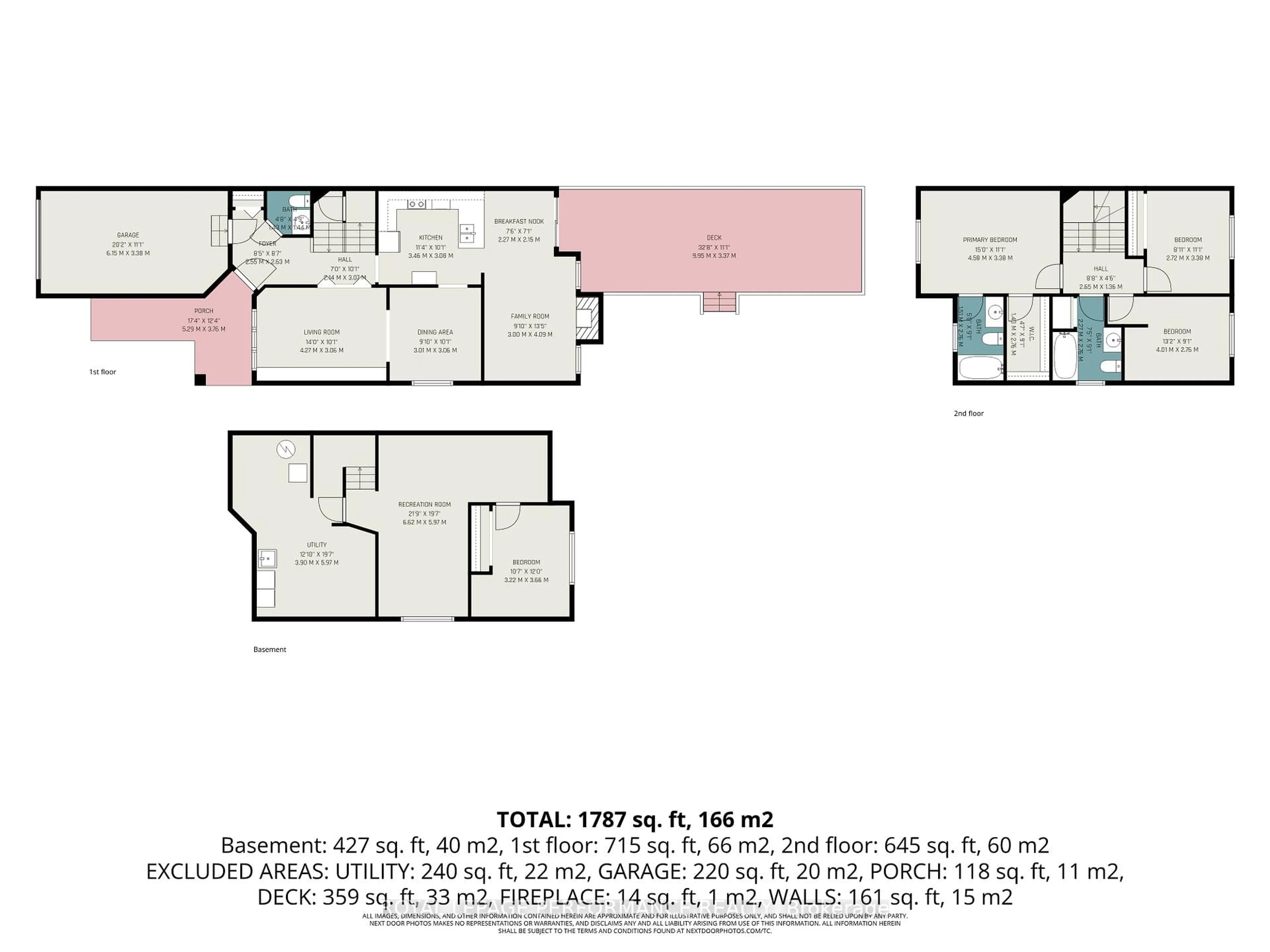 Floor plan for 897 Paradise Cres, Ottawa Ontario K4A 3S5