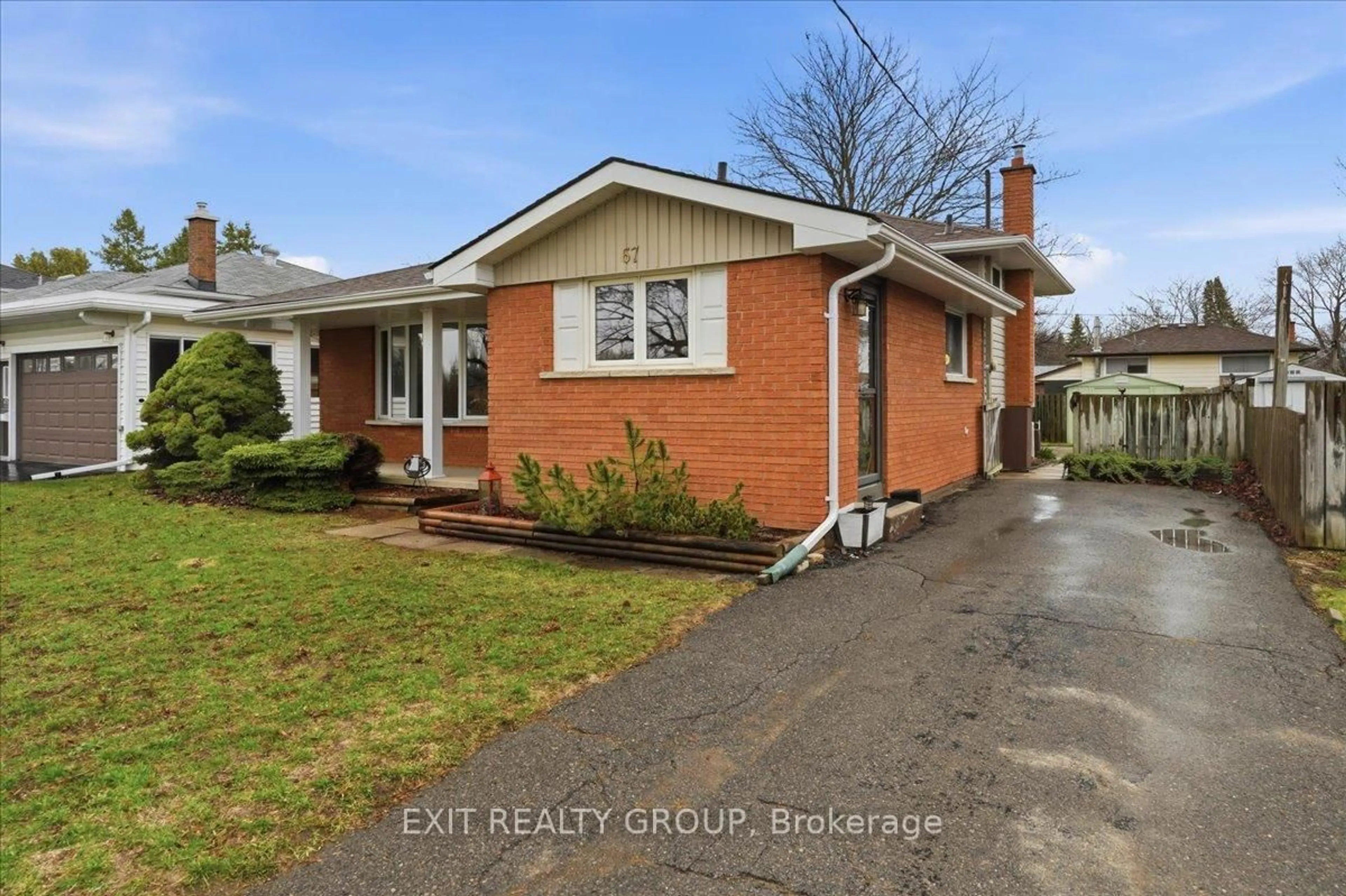 Home with brick exterior material, street for 67 Cascade Blvd, Belleville Ontario K8P 2P5