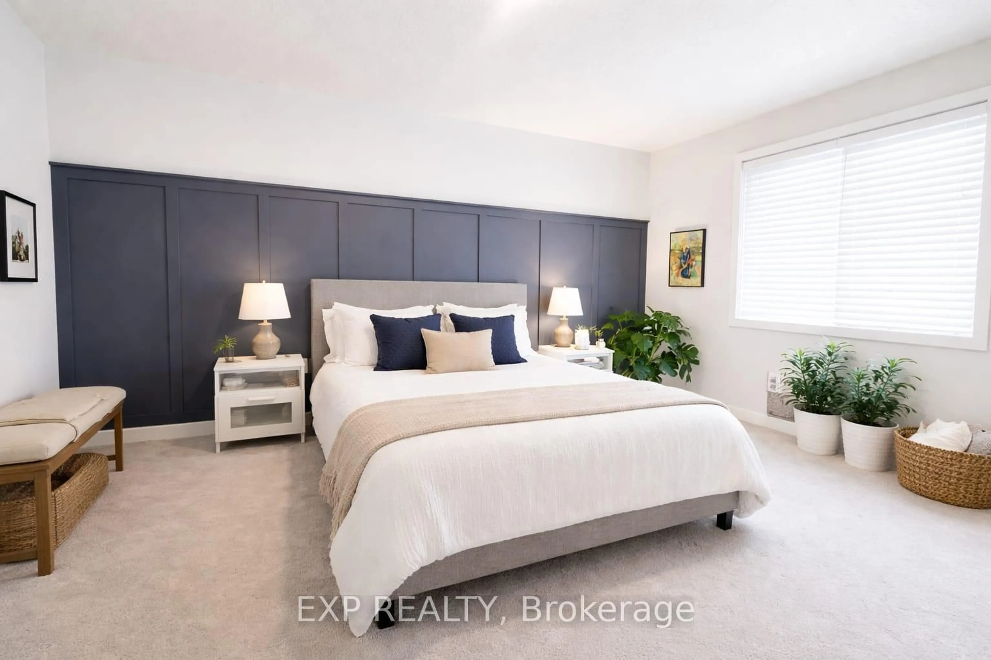 Bedroom with bed, unknown for 40 Patterson Dr, Haldimand Ontario N3W 0B8