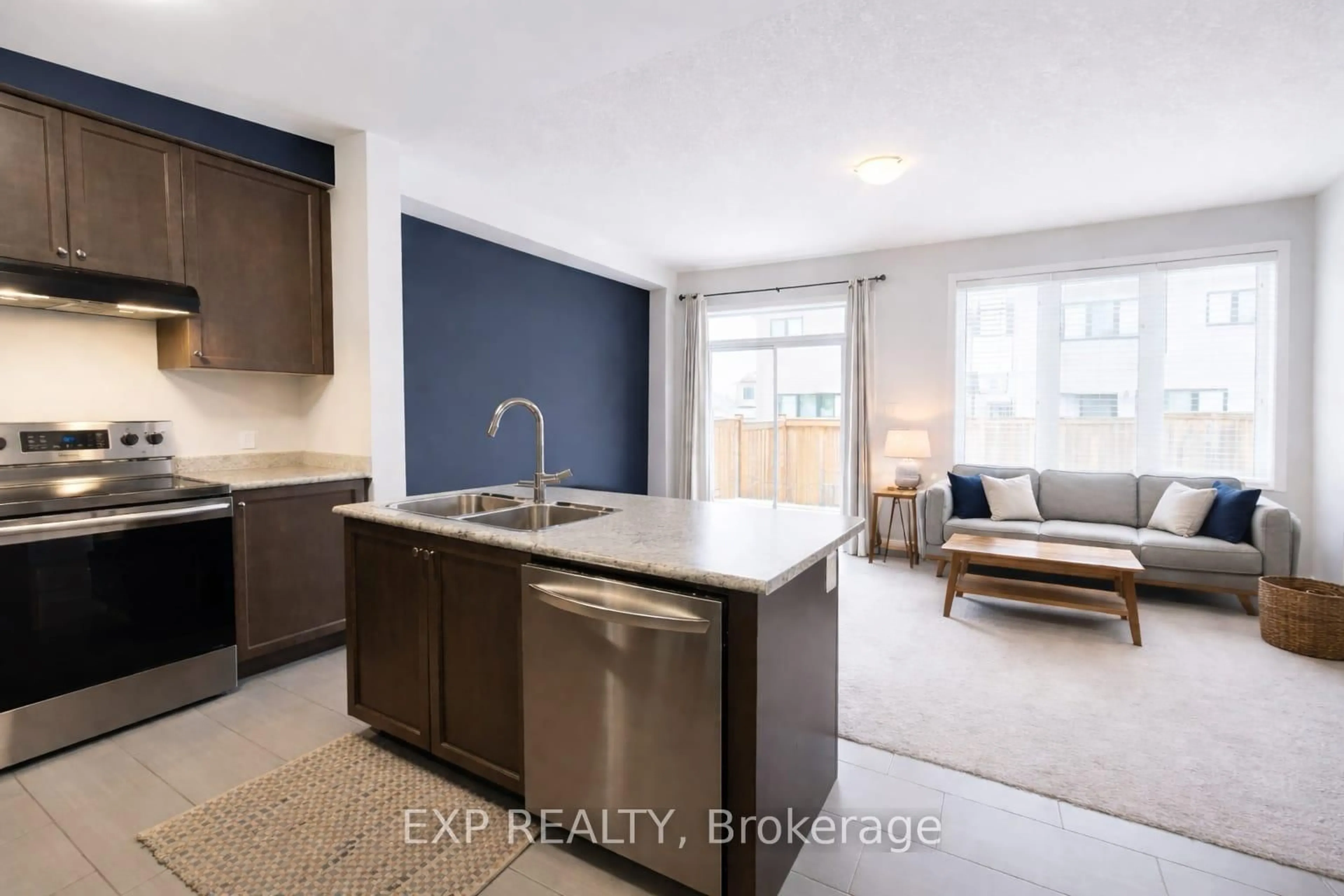 Open concept kitchen, ceramic/tile floor for 40 Patterson Dr, Haldimand Ontario N3W 0B8