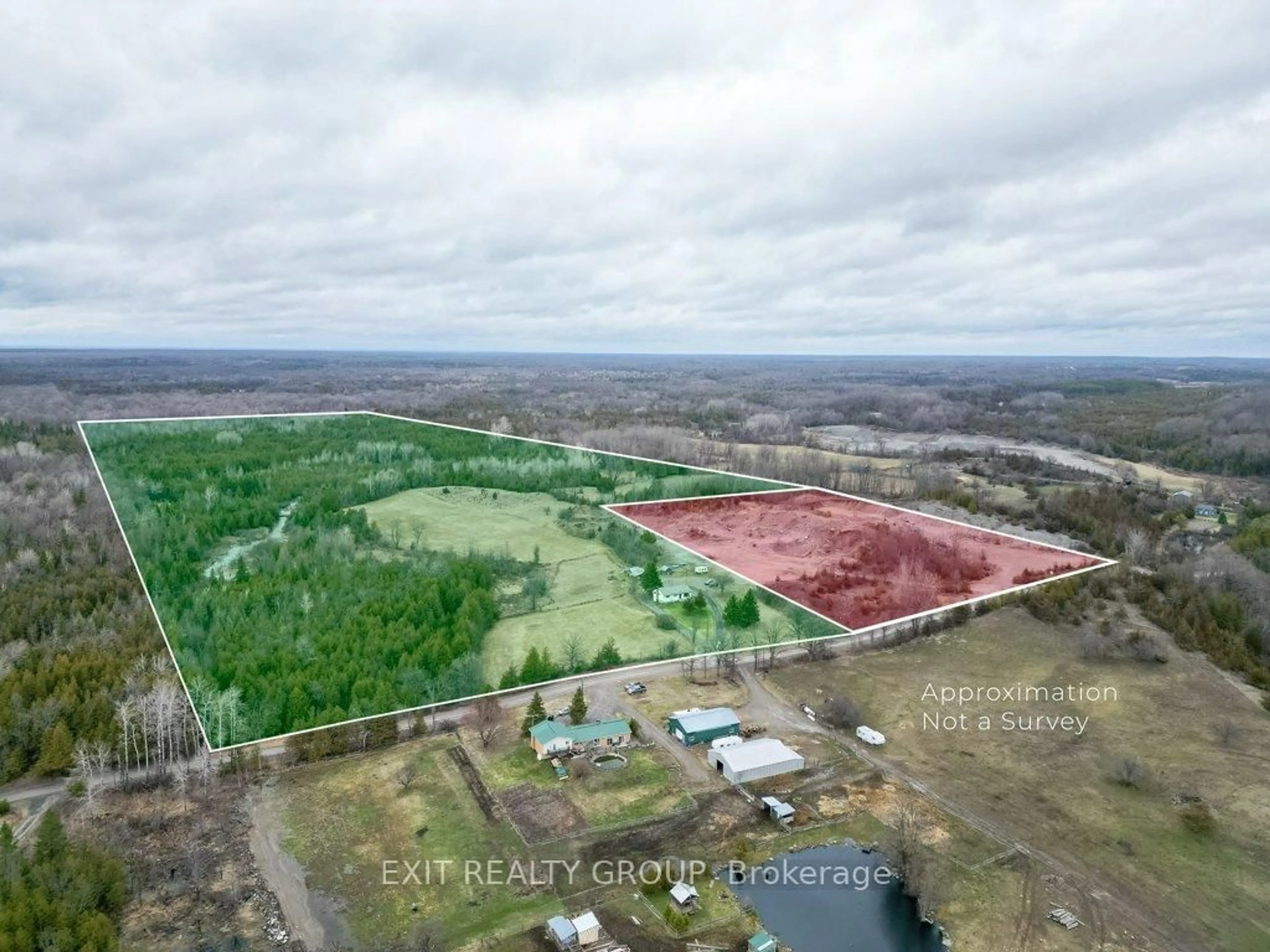 A pic from outside/outdoor area/front of a property/back of a property/a pic from drone, water/lake/river/ocean view for 755 Naphan Rd, Belleville Ontario K0K 2Y0