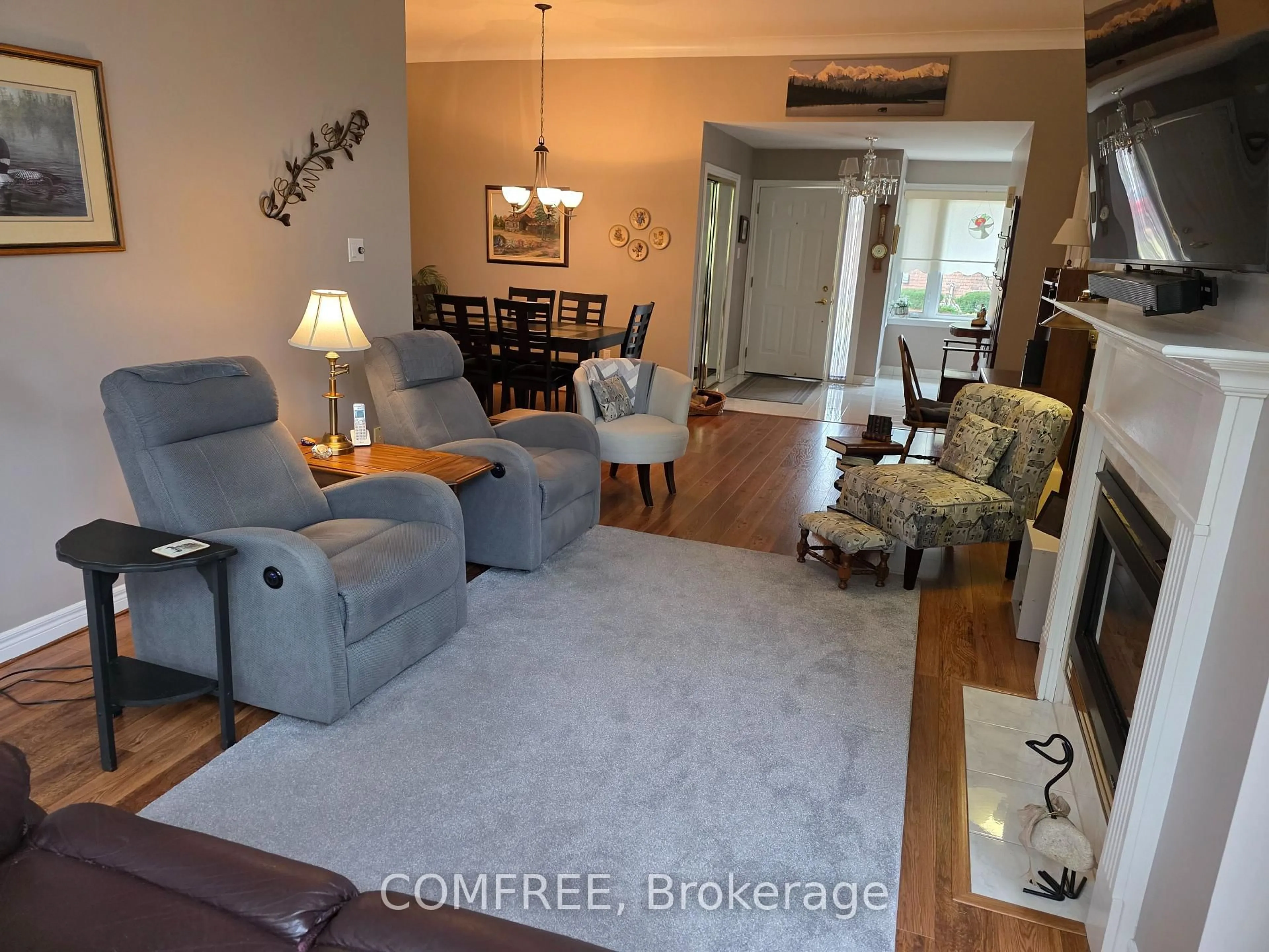 Living room with furniture, unknown for 1850 Cherryhill Rd #11, Peterborough Ontario K9K 2E3