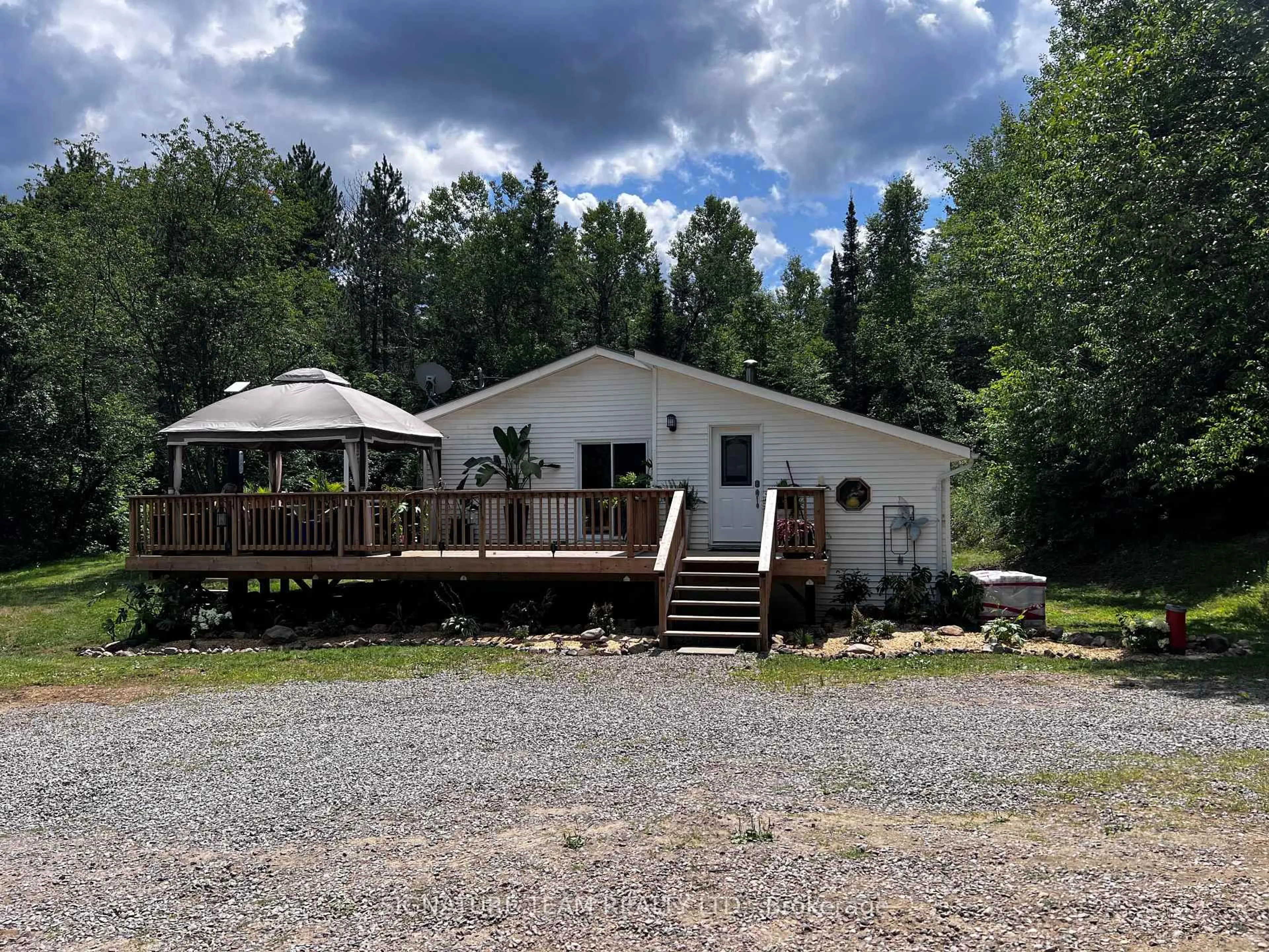 A pic from outside/outdoor area/front of a property/back of a property/a pic from drone, unknown for 96 Addington Rd. 6 Rd, Cloyne Ontario K0H 1K0