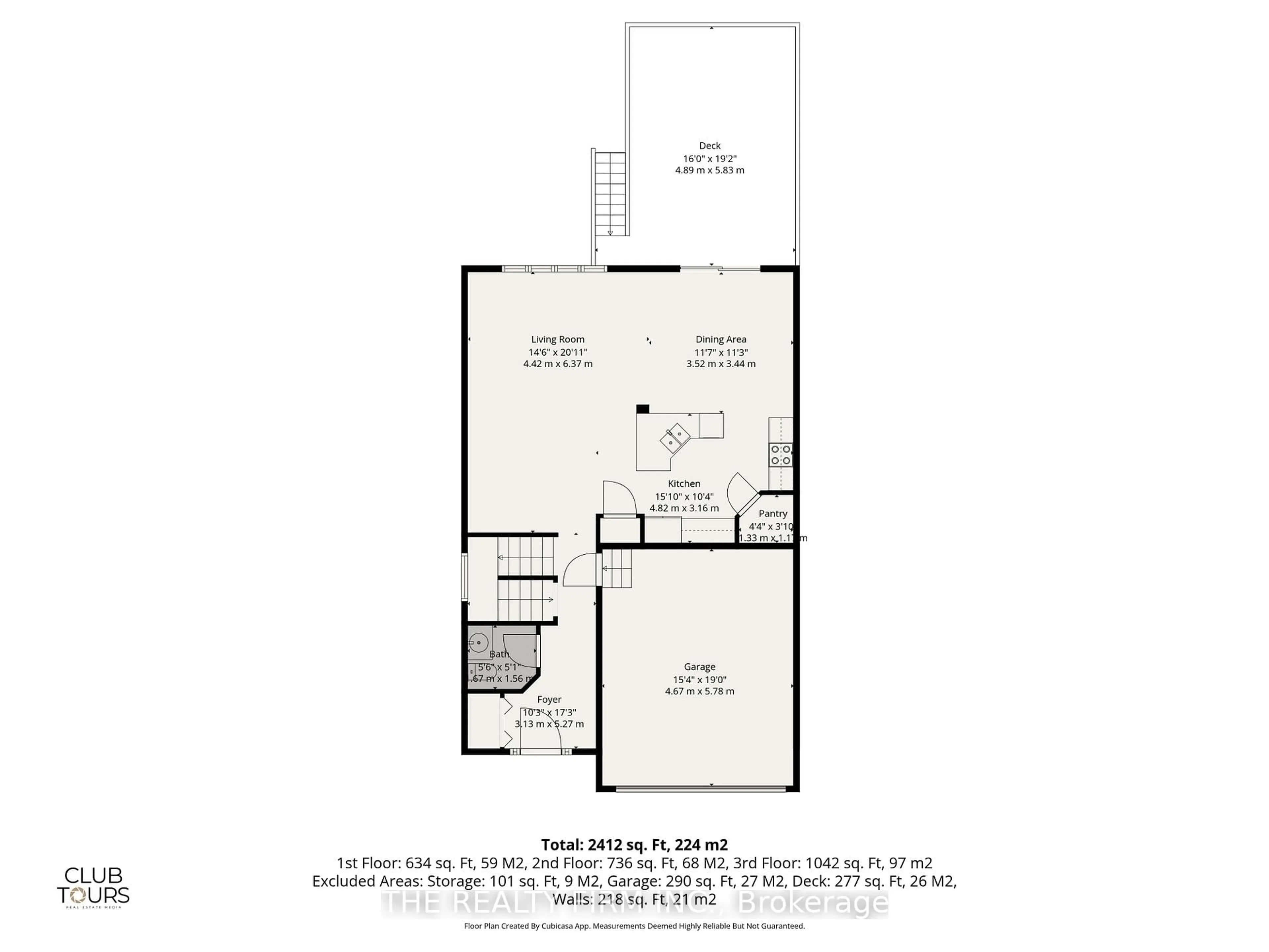 Floor plan for 125 Mcmahen St, London East Ontario N5Y 0A2