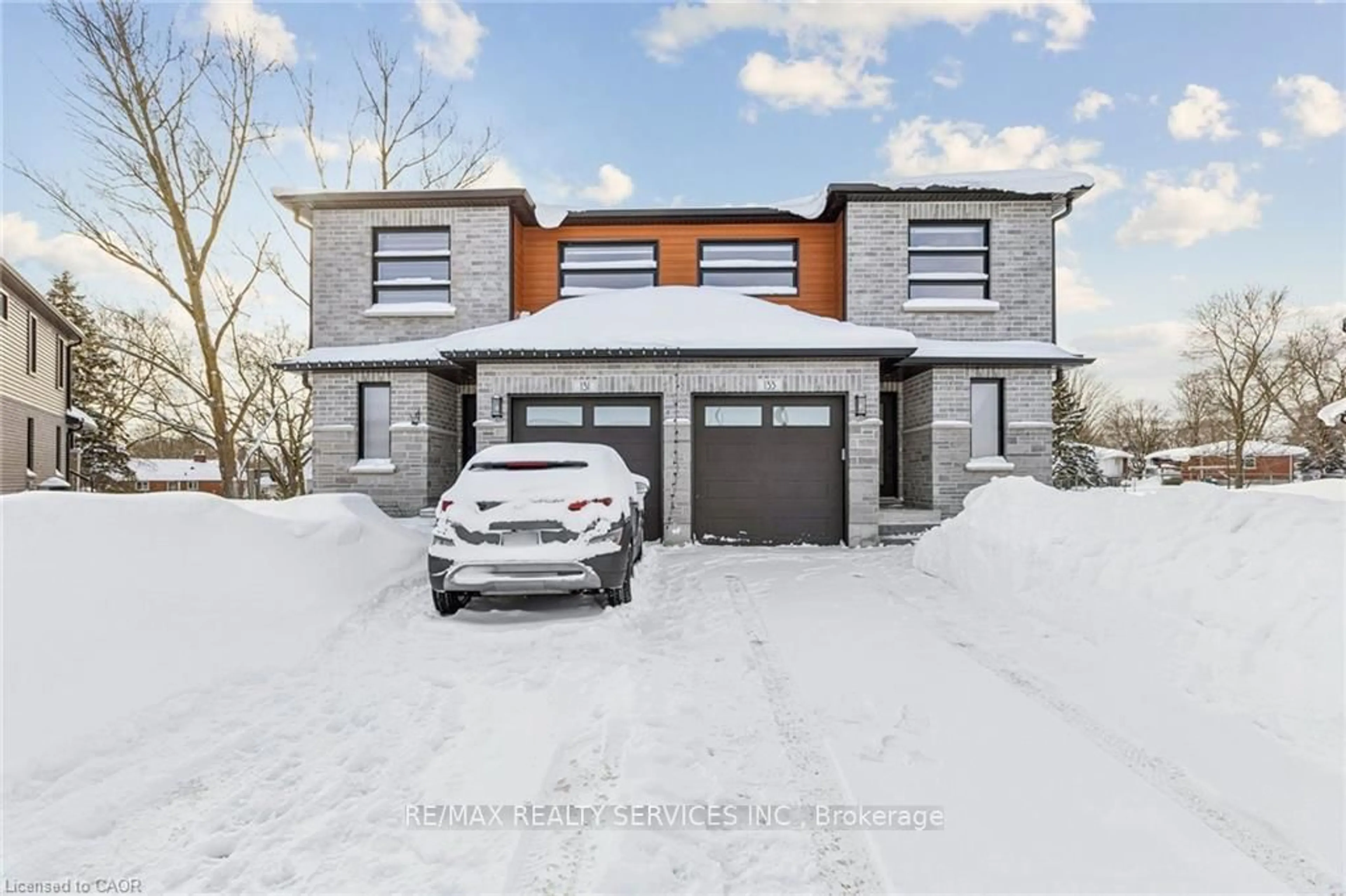 Home with brick exterior material, street for 133 Jefferey Way, Wellington North Ontario N0G 2L2