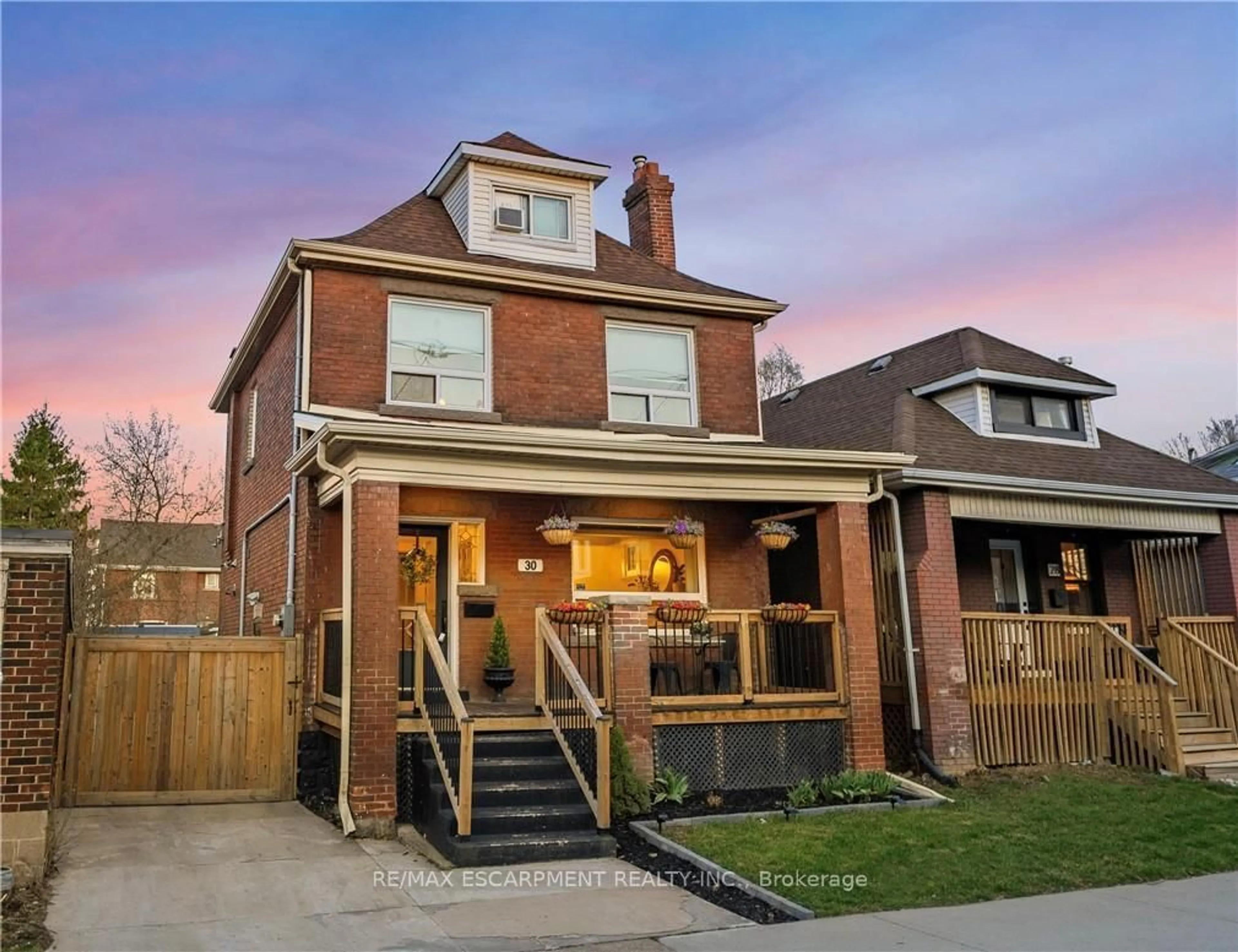 Home with brick exterior material, street for 30 Lottridge St, Hamilton Ontario L8L 6T5