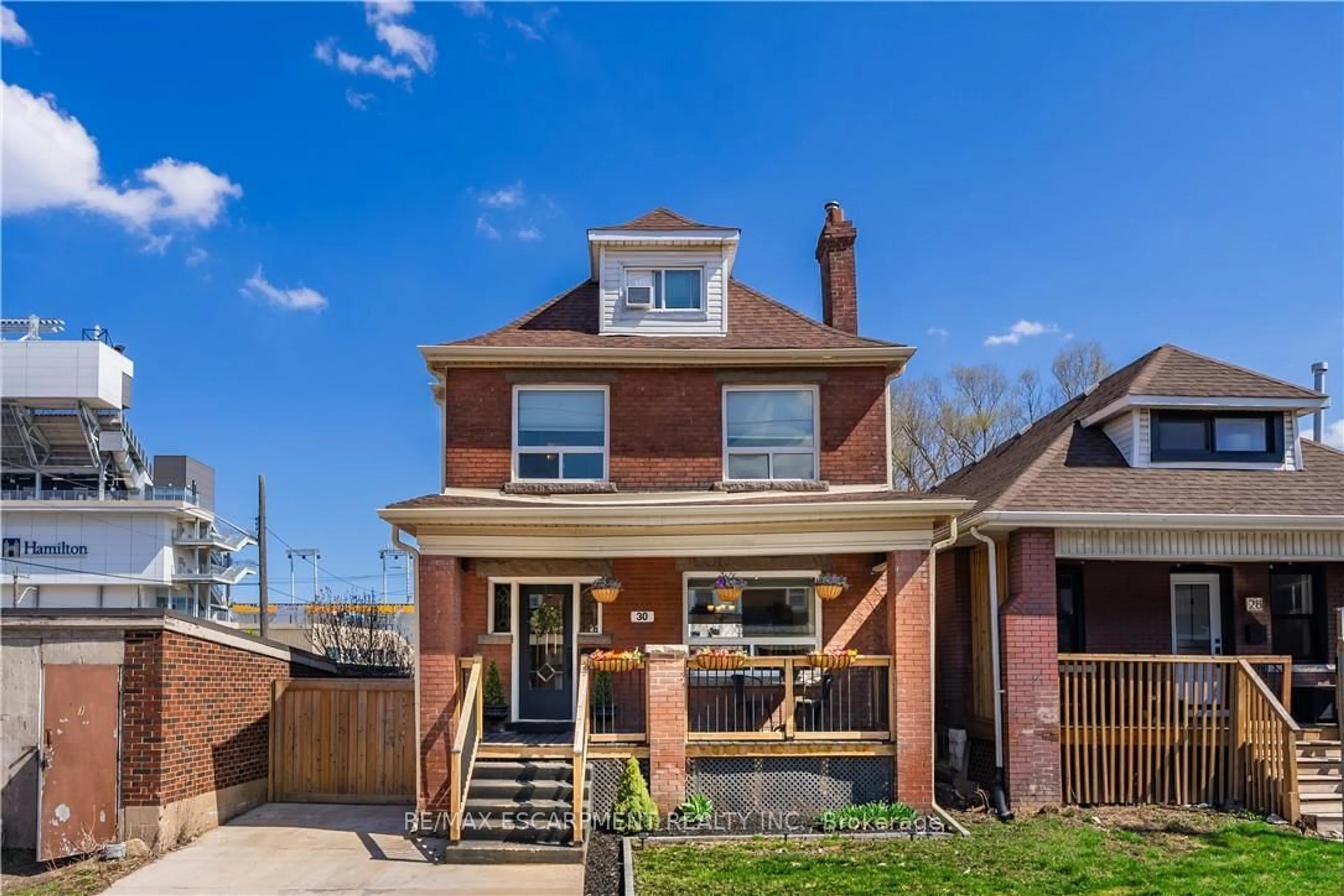 Home with brick exterior material, street for 30 Lottridge St, Hamilton Ontario L8L 6T5