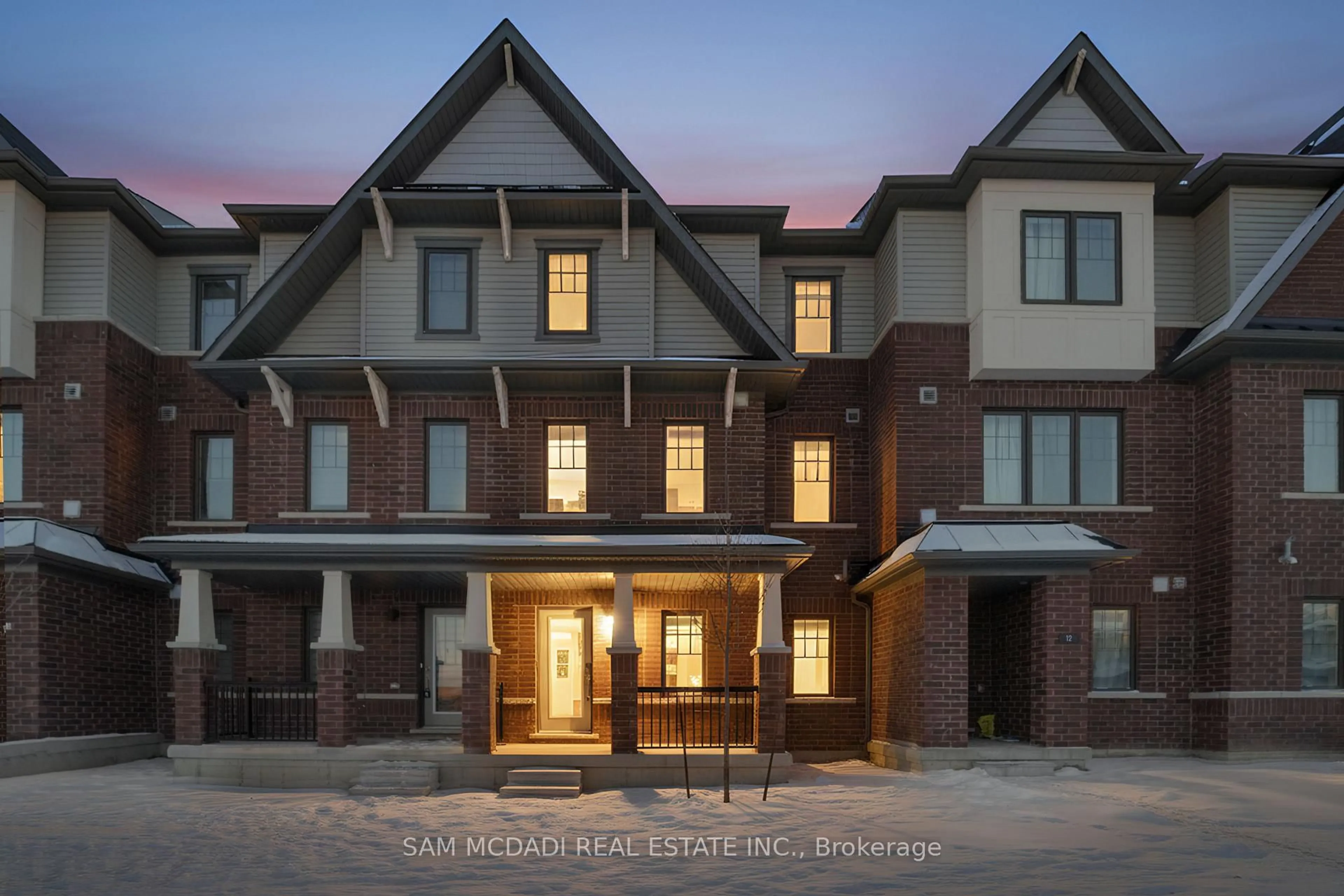 Home with brick exterior material, unknown for 185 Bedrock Dr #13, Hamilton Ontario L8J 0M5