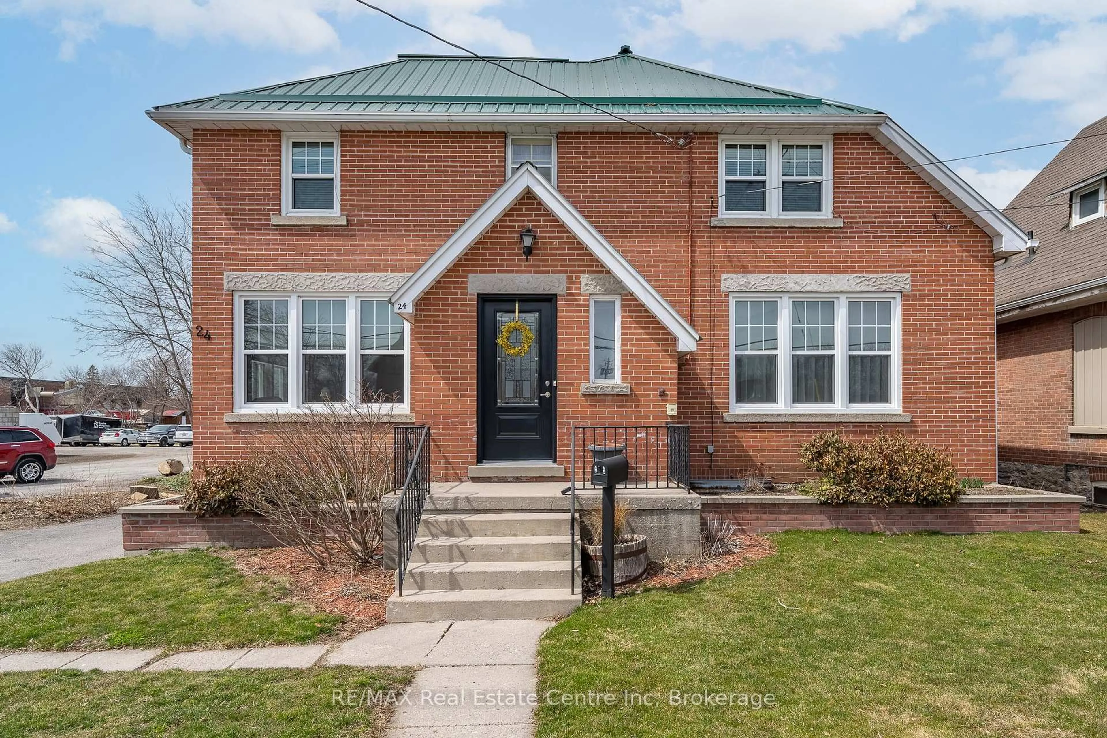 Home with brick exterior material, street for 24 Lindsay St, Kawartha Lakes Ontario K0M 1N0