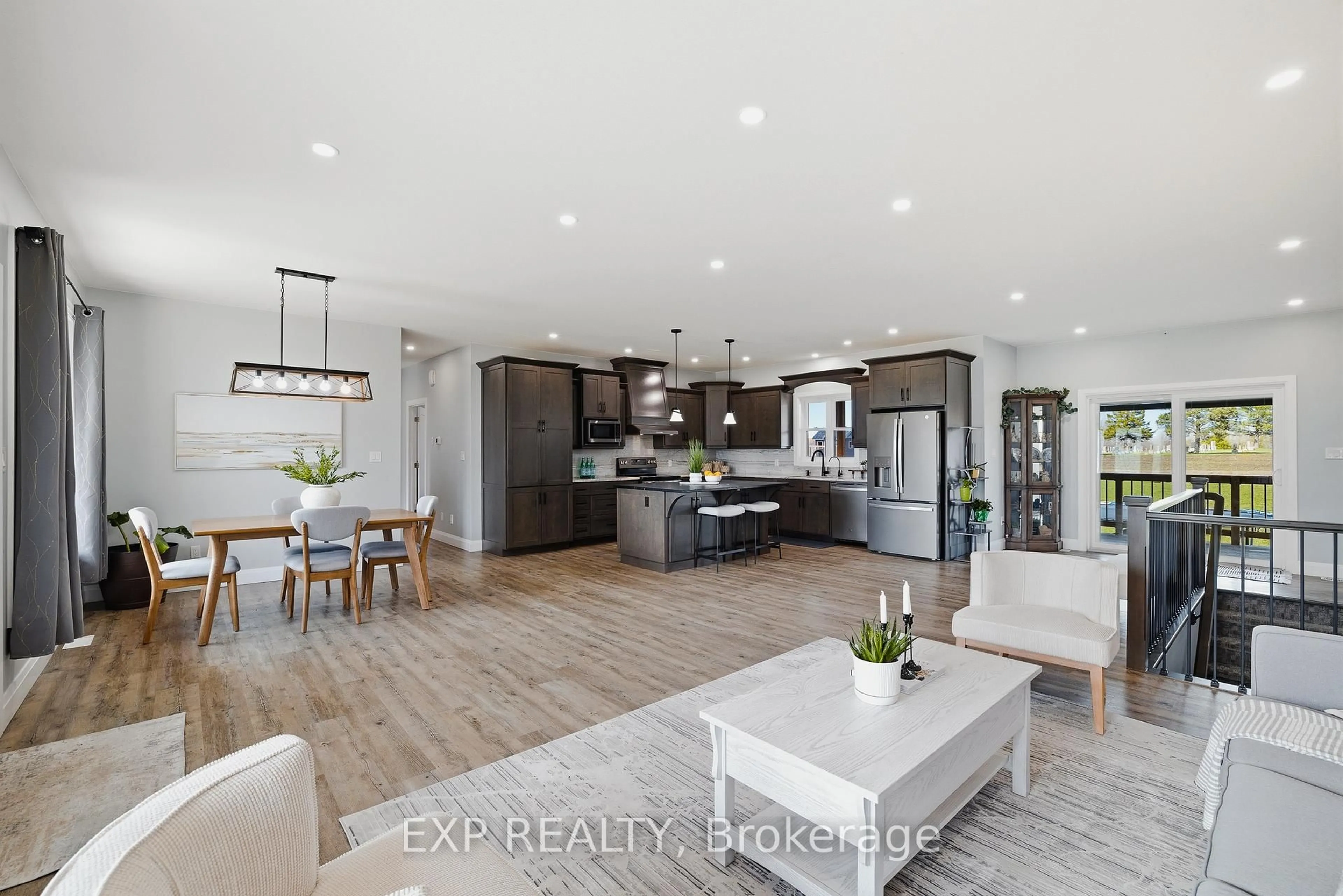 Open concept kitchen, unknown for 43830 Cranbrook Rd, Huron East Ontario N0G 1H0