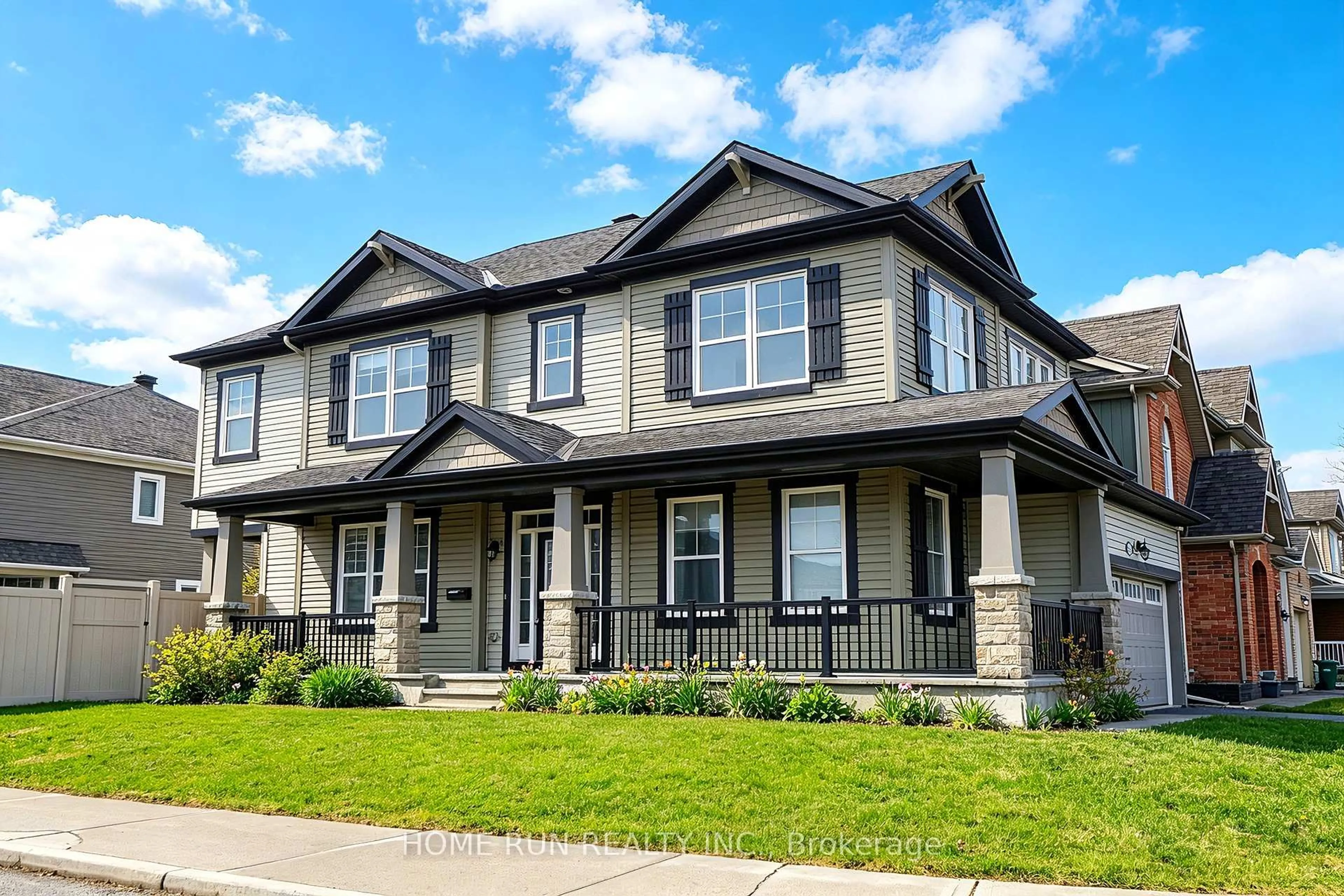 Home with vinyl exterior material, street for 156 Andre Audet Ave, Ottawa Ontario K2J 5Z2